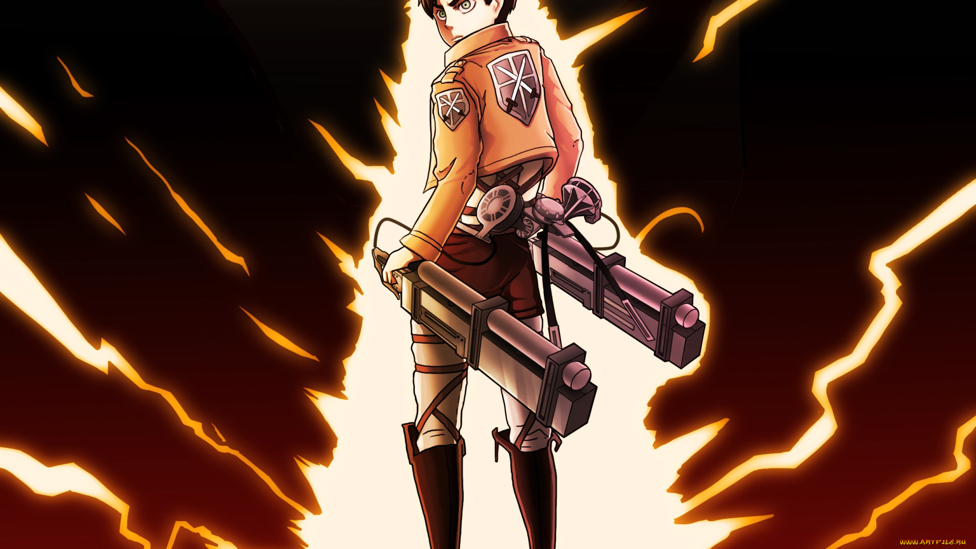 аниме, shingeki, no, kyojin, shingeki, no, kyojin