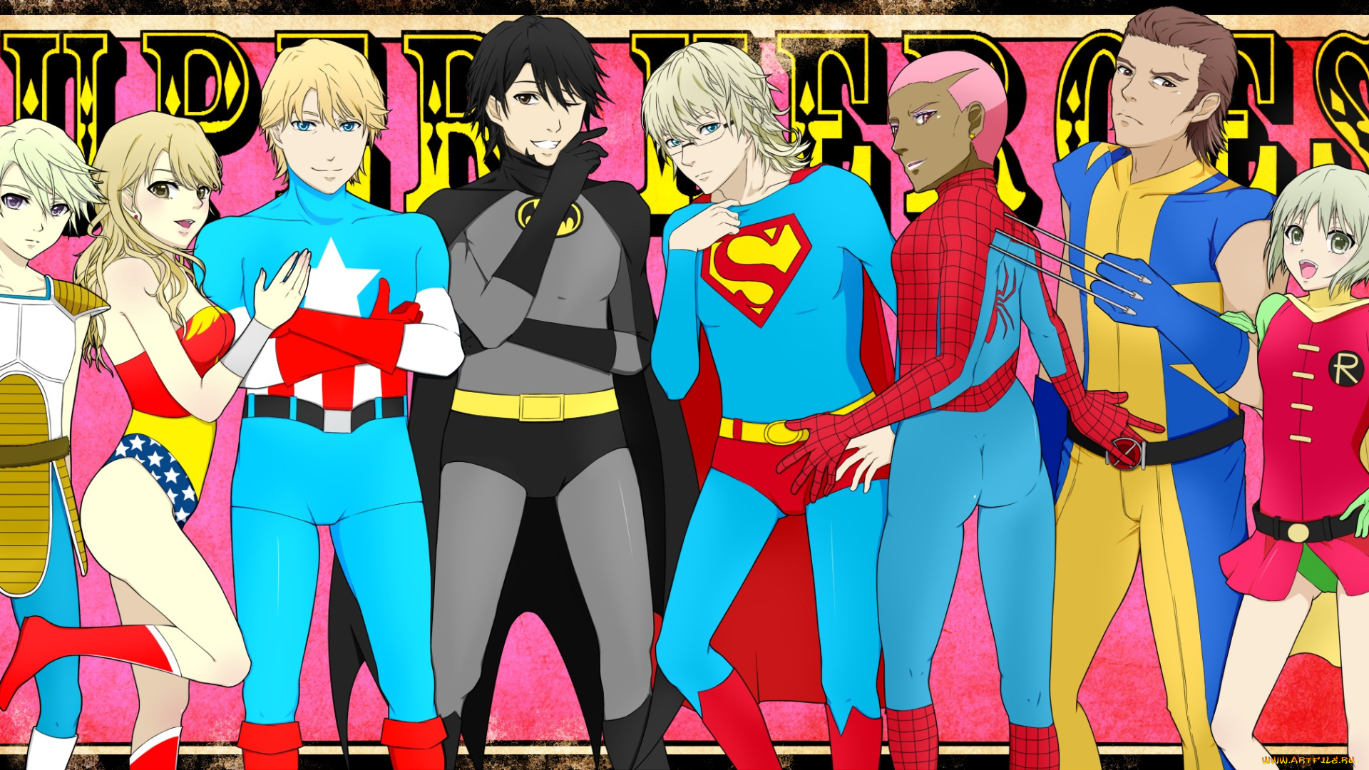 аниме, tiger, and, bunny, герои