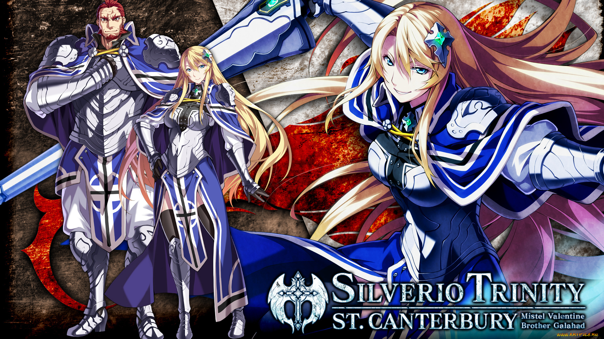 аниме, unknown, , другое, silverio, trinity, mistel, valentine