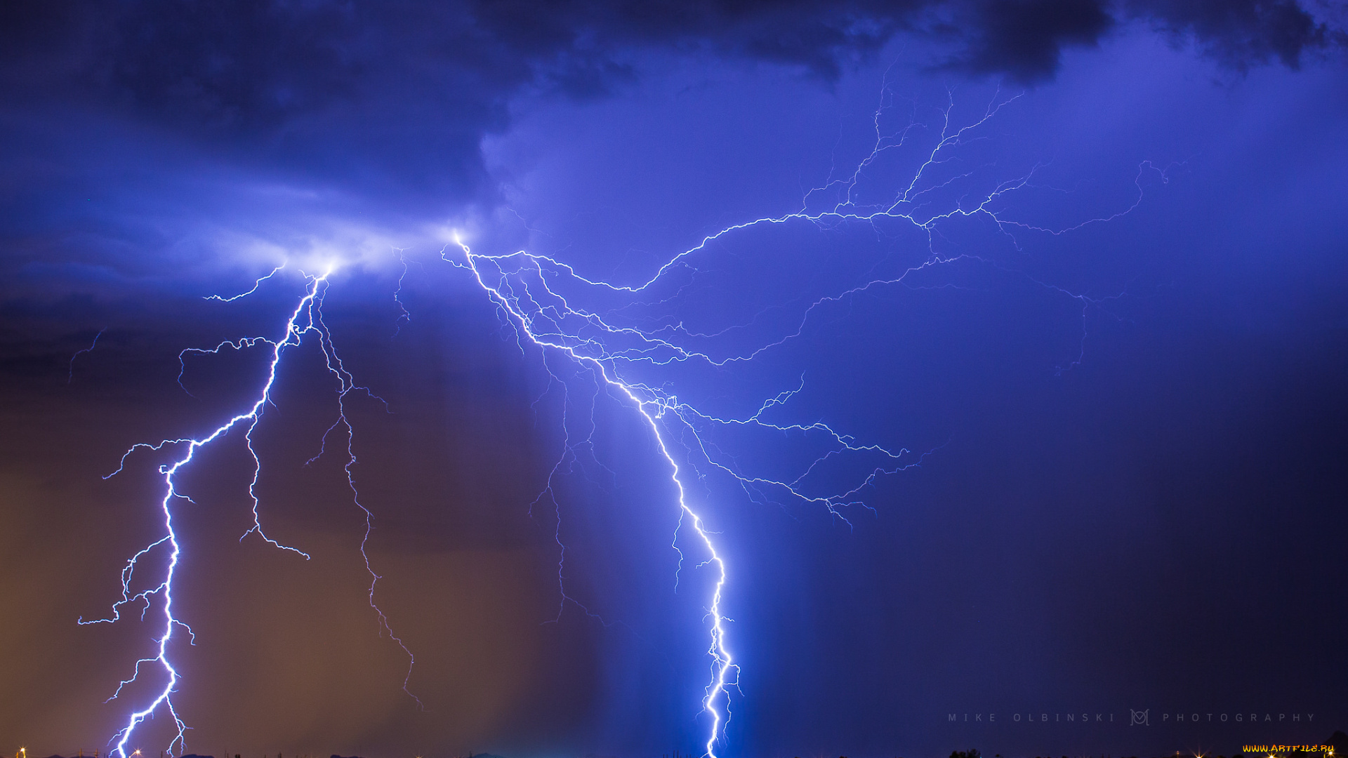 природа, молния, , гроза