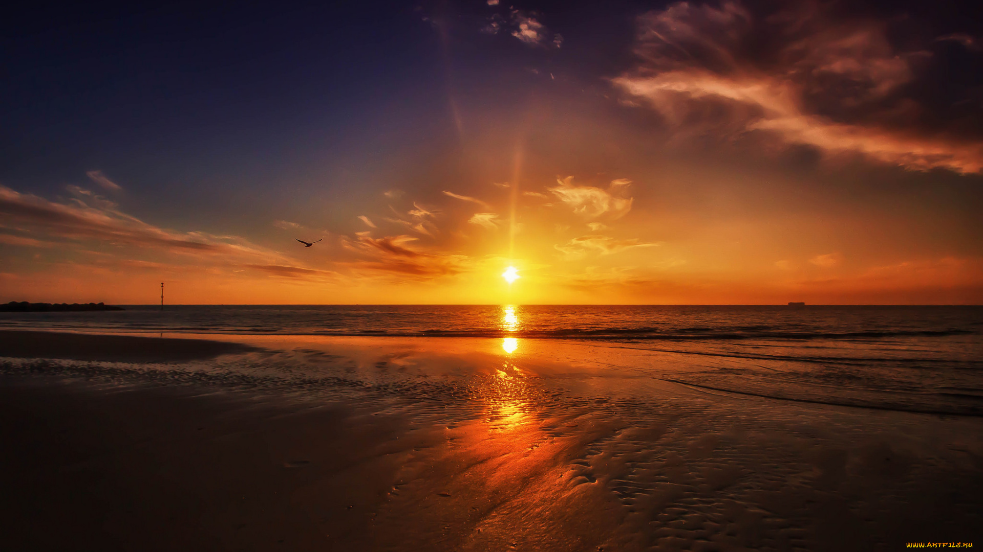 природа, восходы, закаты, рассвет