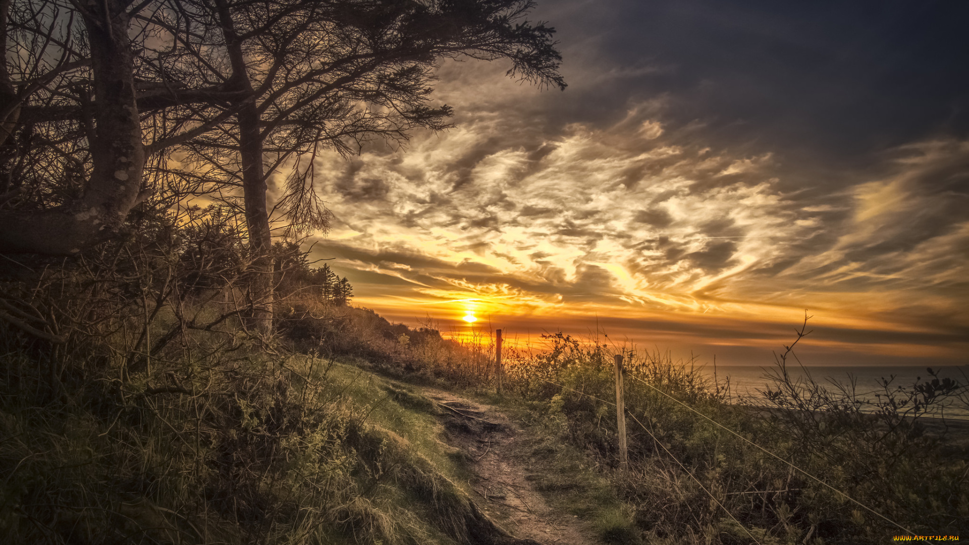 природа, восходы, закаты, рассвет