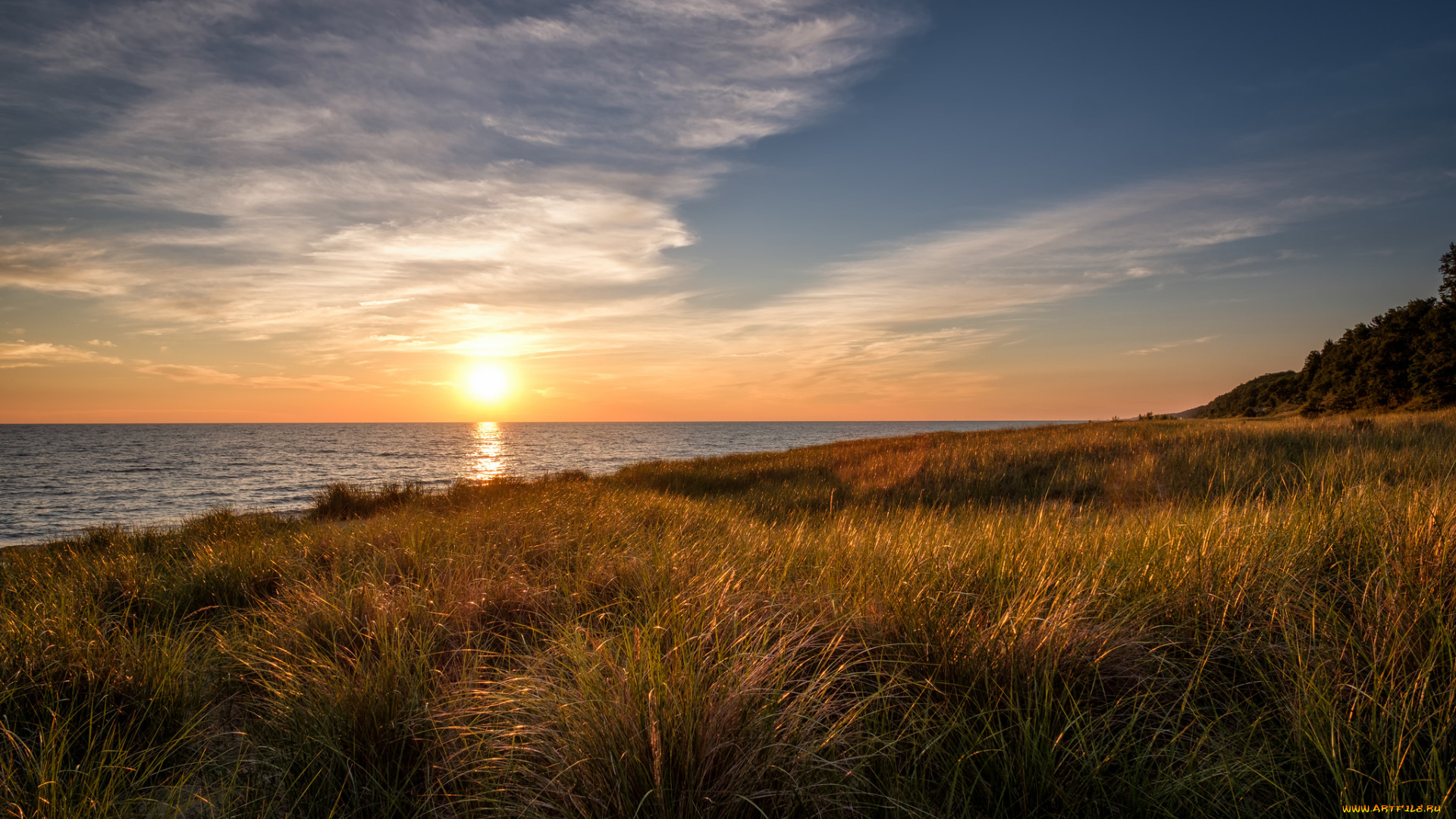 природа, восходы, закаты, рассвет