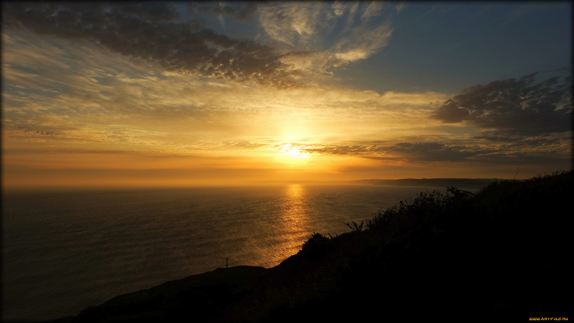 природа, восходы, закаты, закат