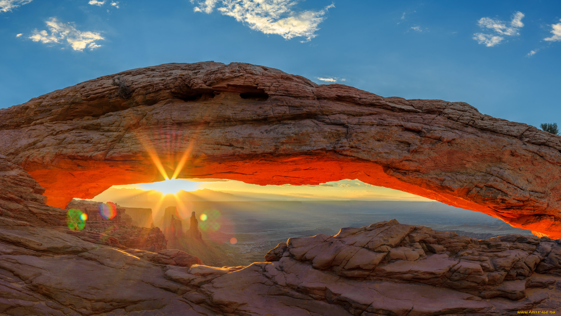 природа, восходы, закаты, закат, скала