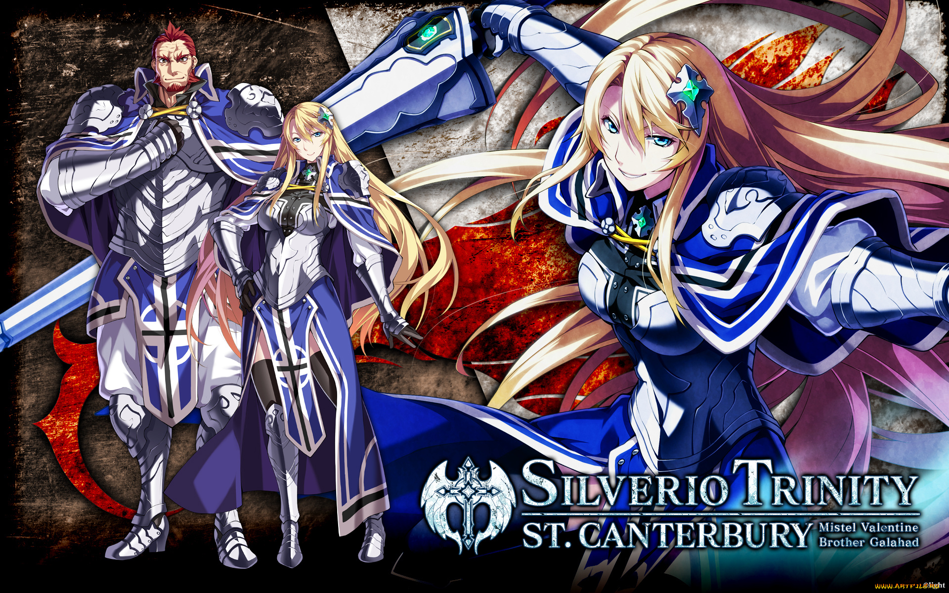 аниме, unknown, , другое, silverio, trinity, mistel, valentine