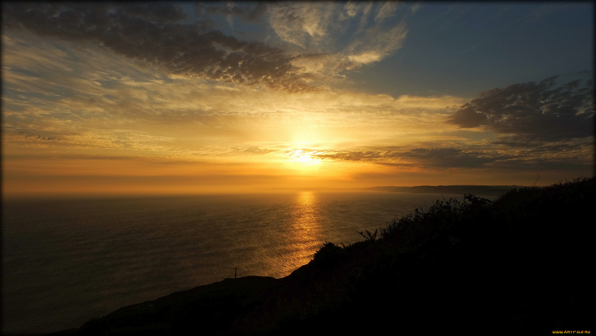 природа, восходы, закаты, закат