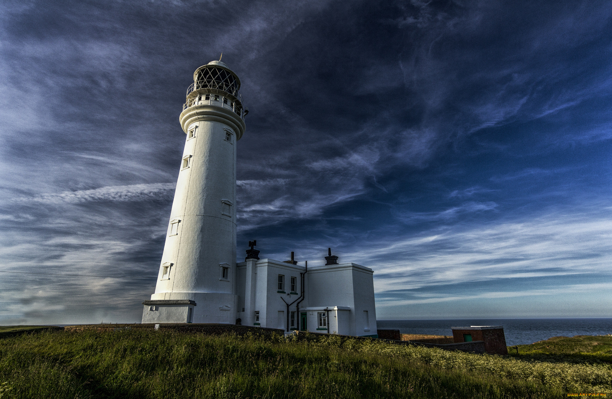 природа, маяки, маяк, побережье