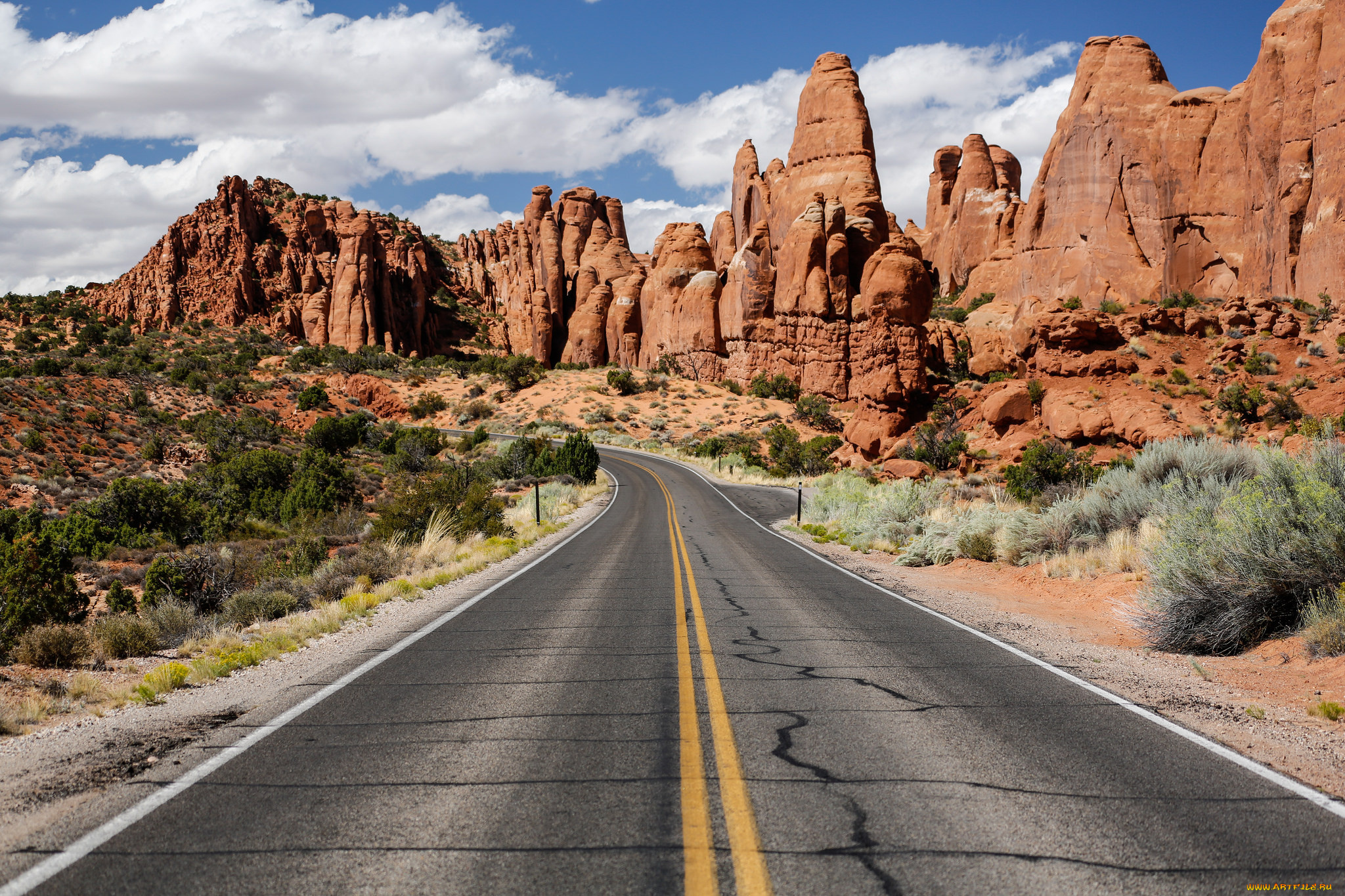 природа, дороги, тракт