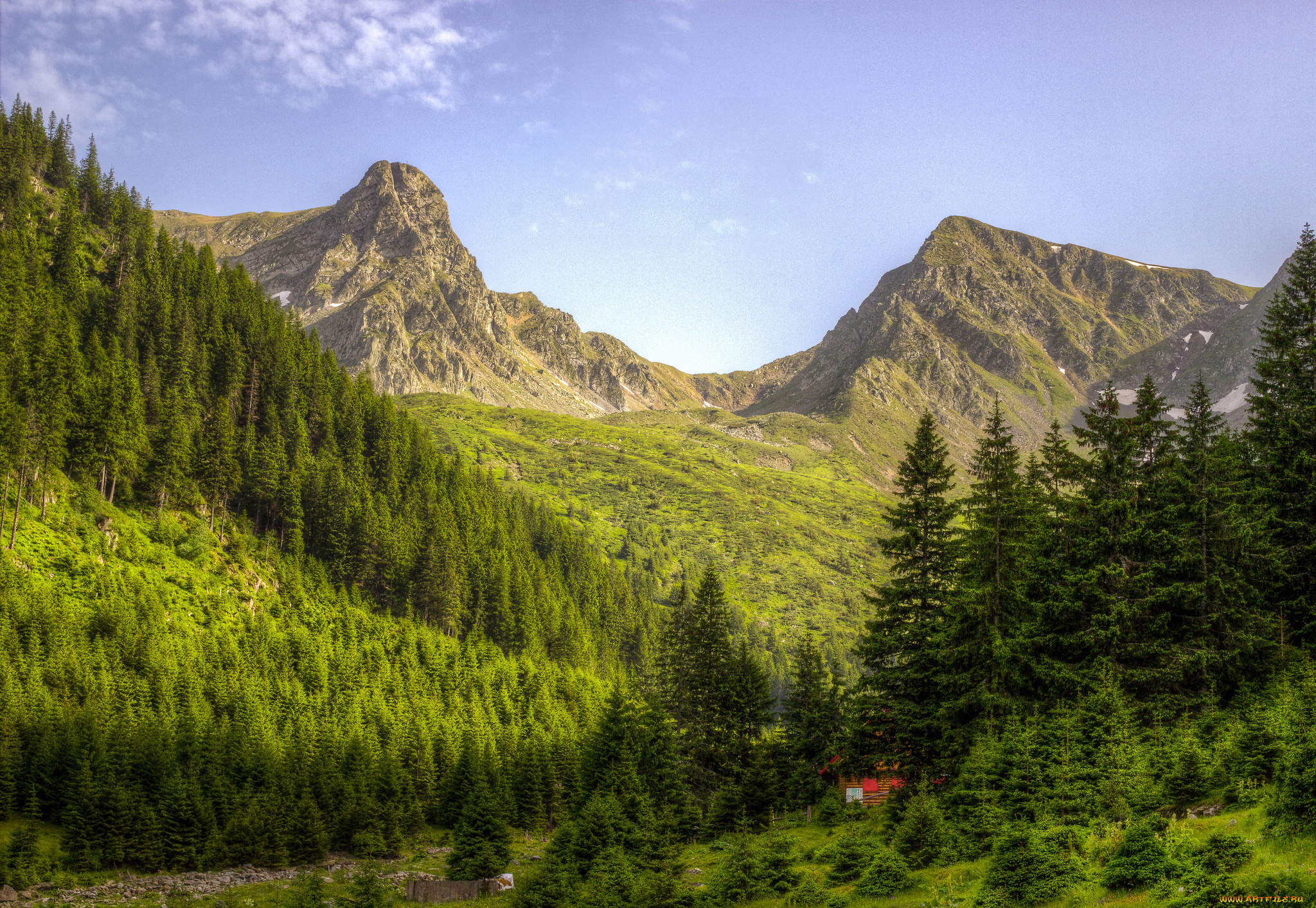 природа, горы, скалы