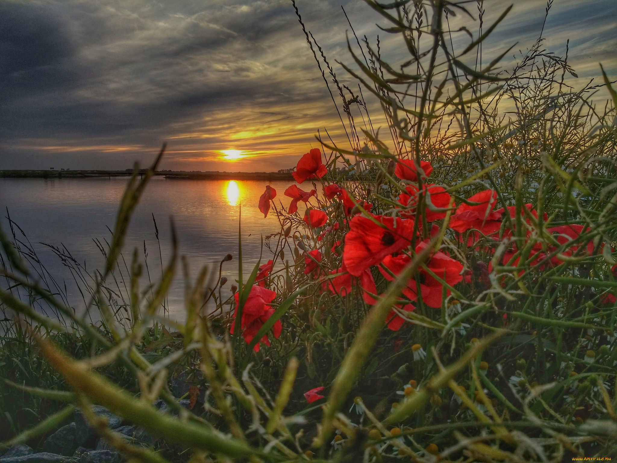 природа, восходы, закаты, рассвет