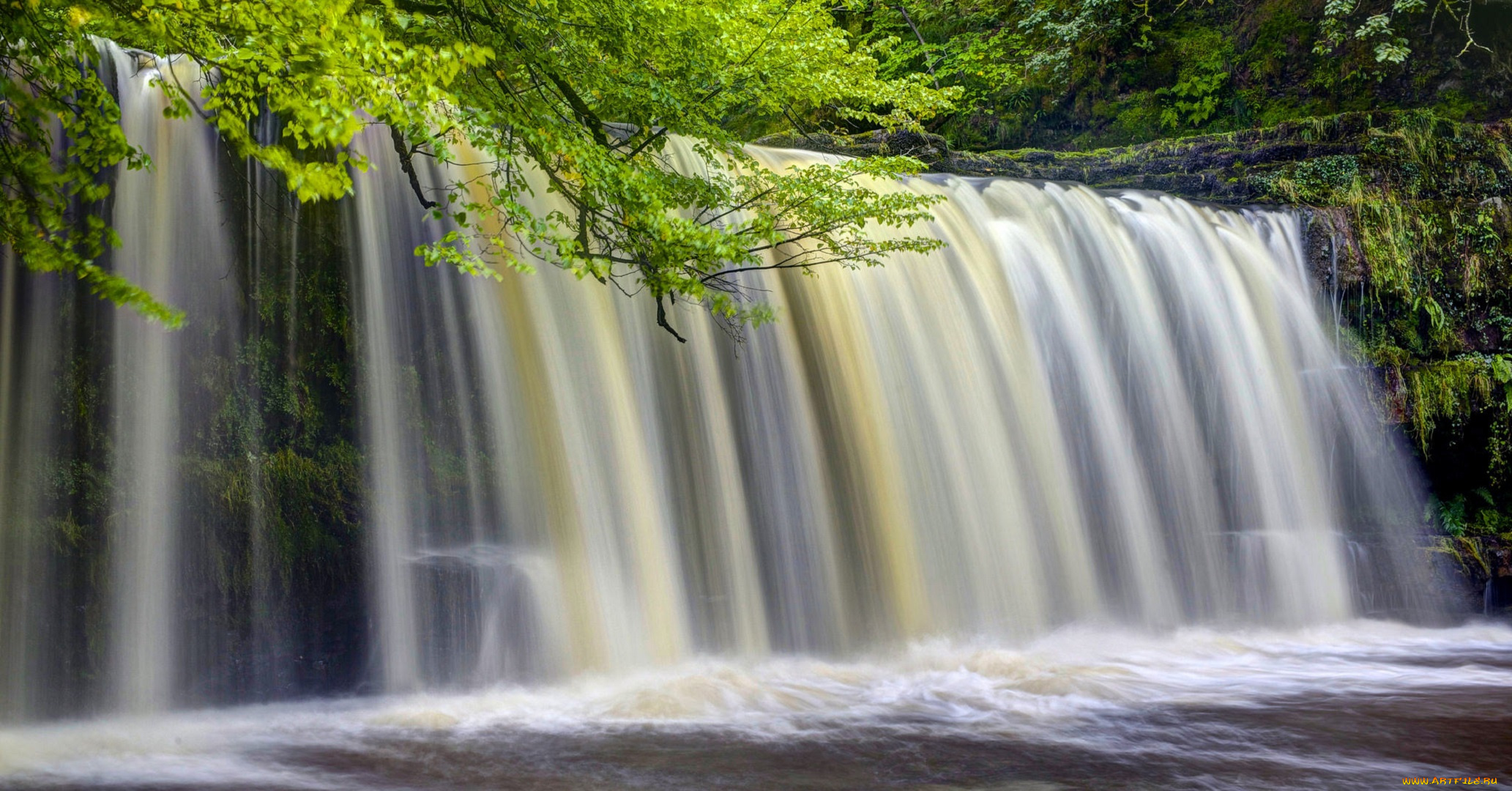 природа, водопады, водопад