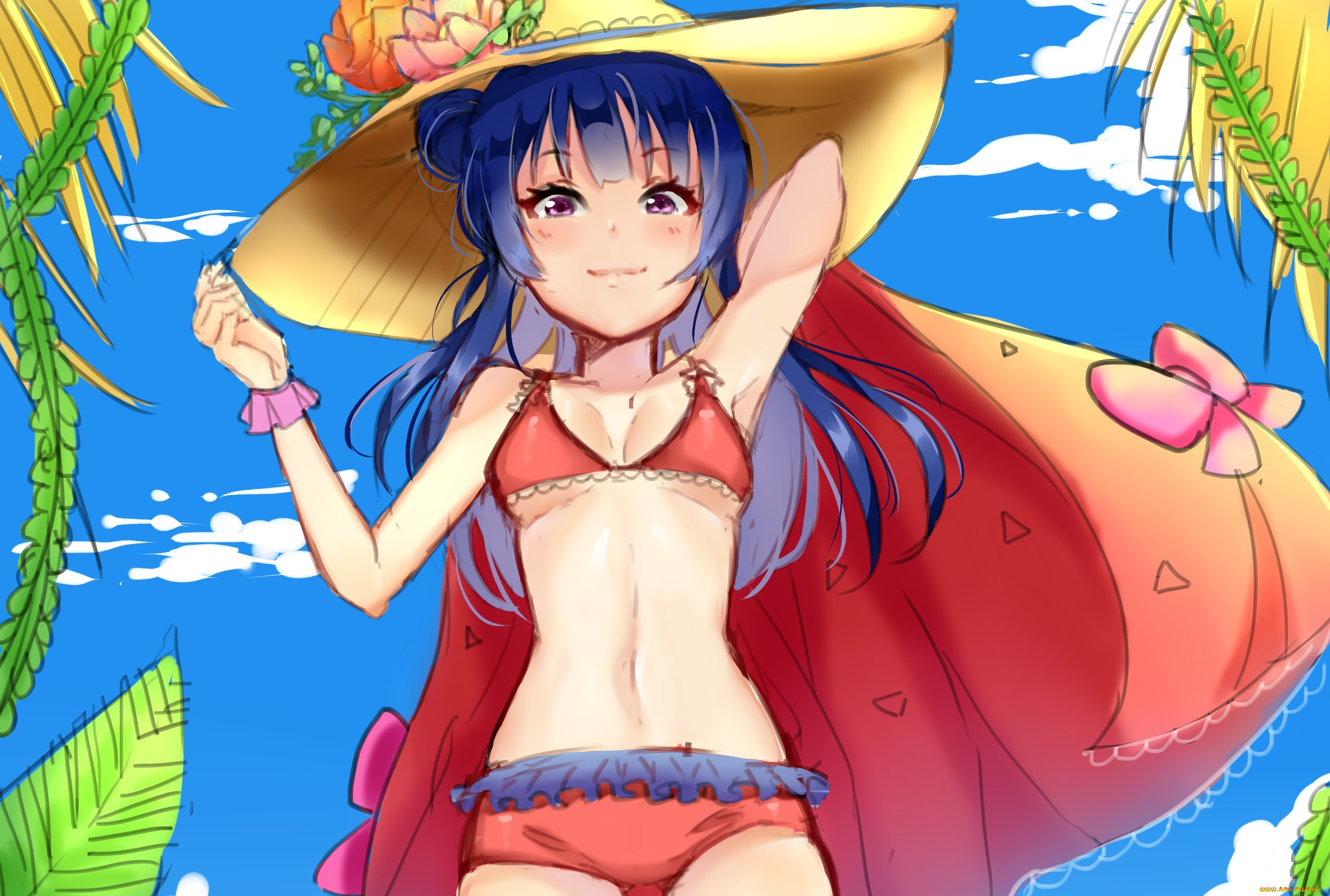 аниме, love, live, , school, idol, project, девушка