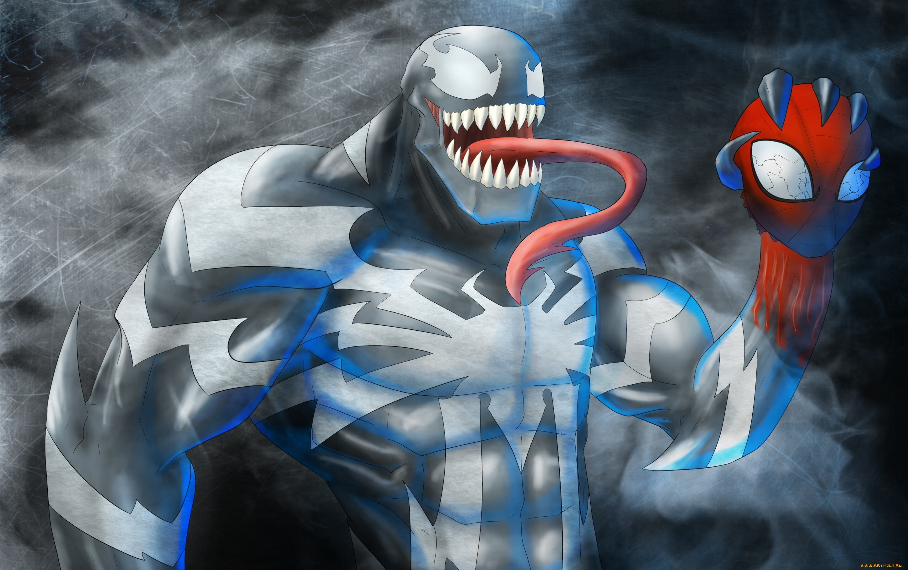 рисованное, комиксы, venom