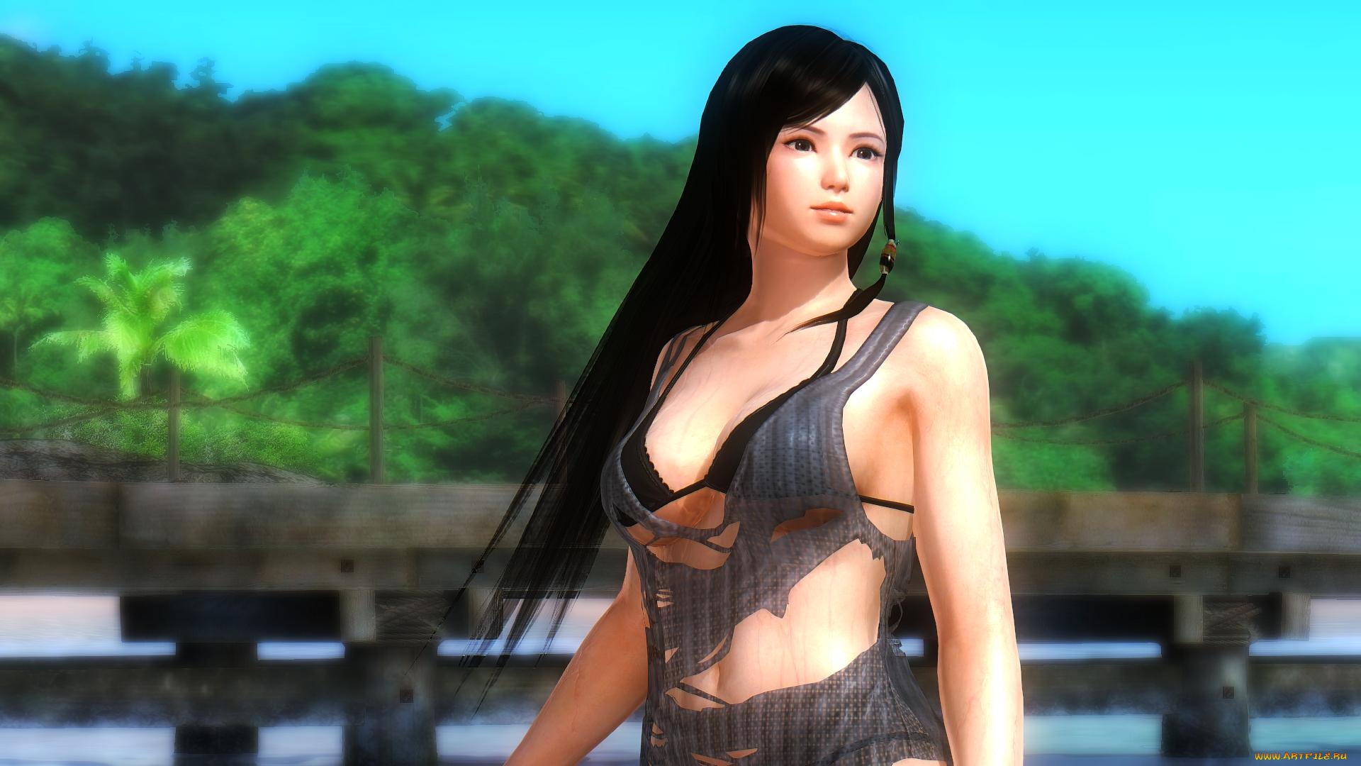 3д, графика, люди, , people, фон, kokoro, взгляд, девушка