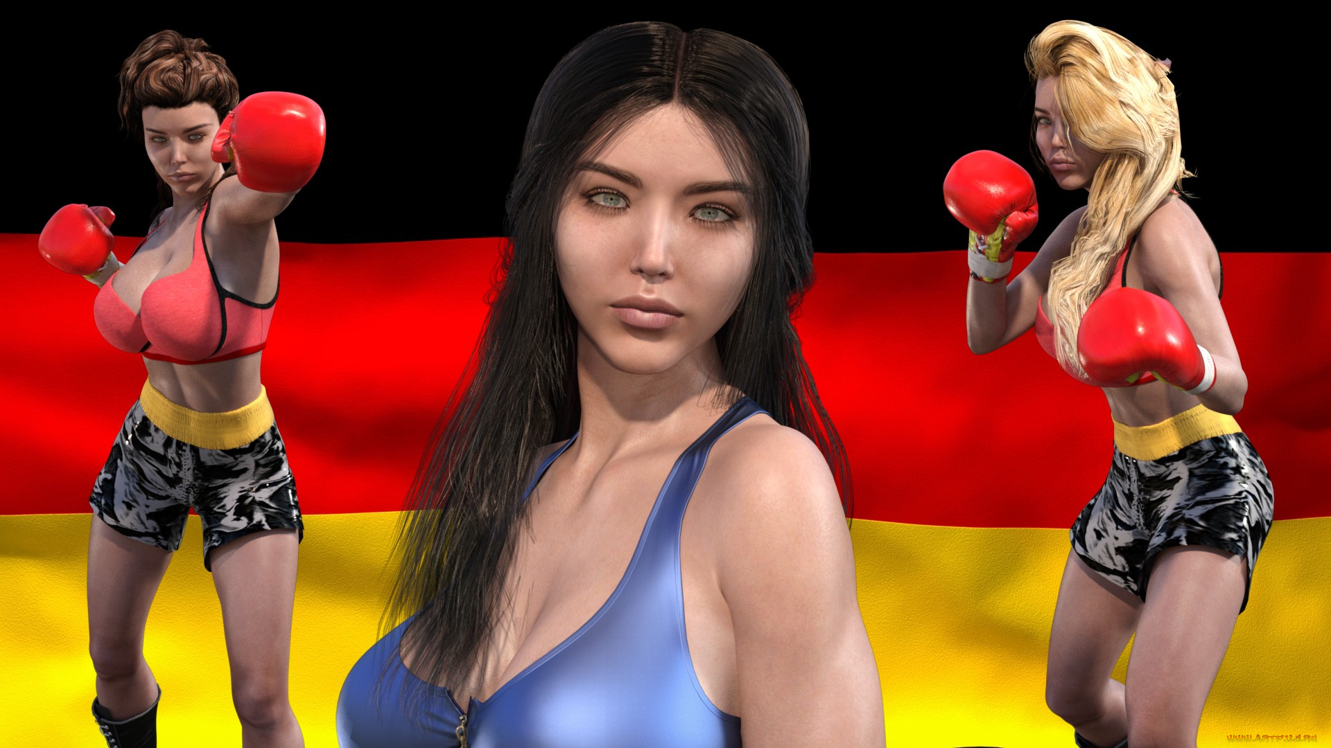 3д, графика, спорт, , sport, девушка, взгляд, поза, фон