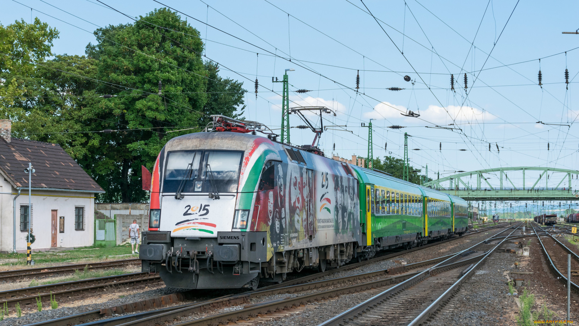 техника, электровозы, состав, локомотив