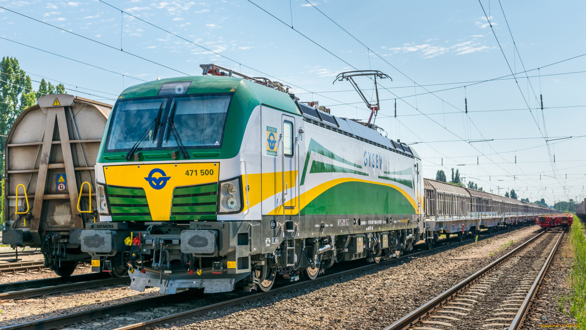 техника, электровозы, состав, локомотив