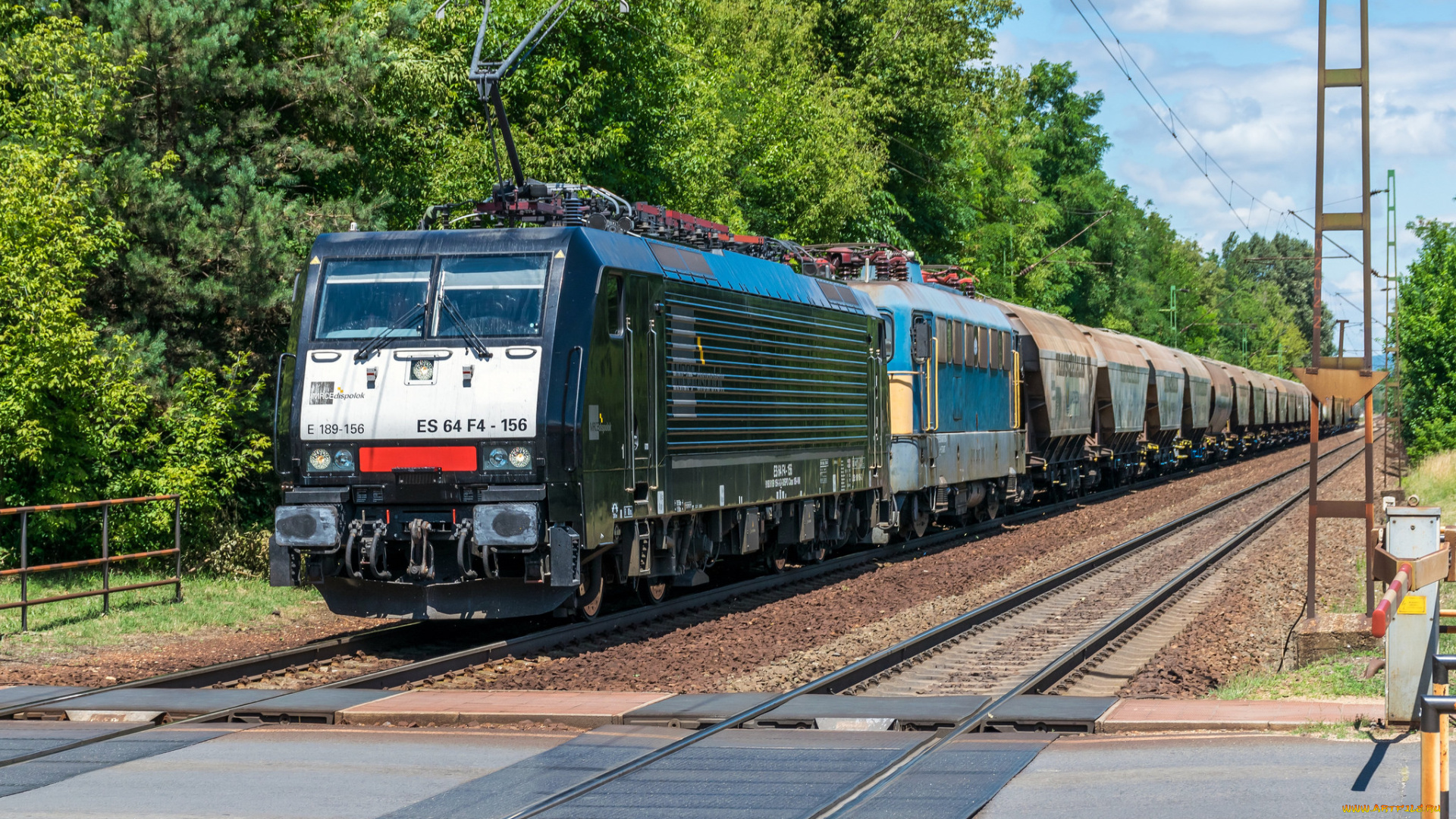 техника, электровозы, состав, локомотив