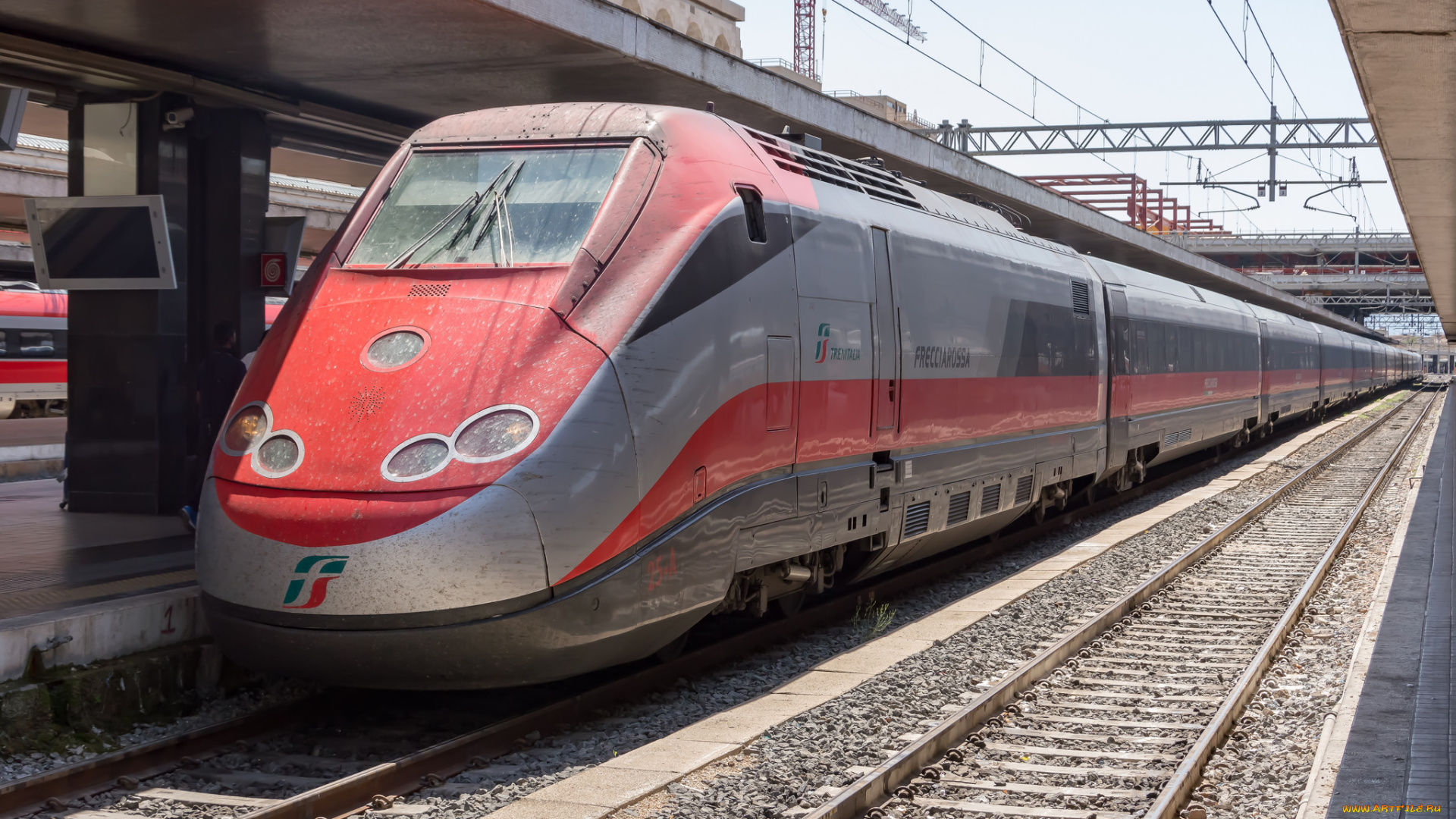 техника, поезда, локомотив, состав