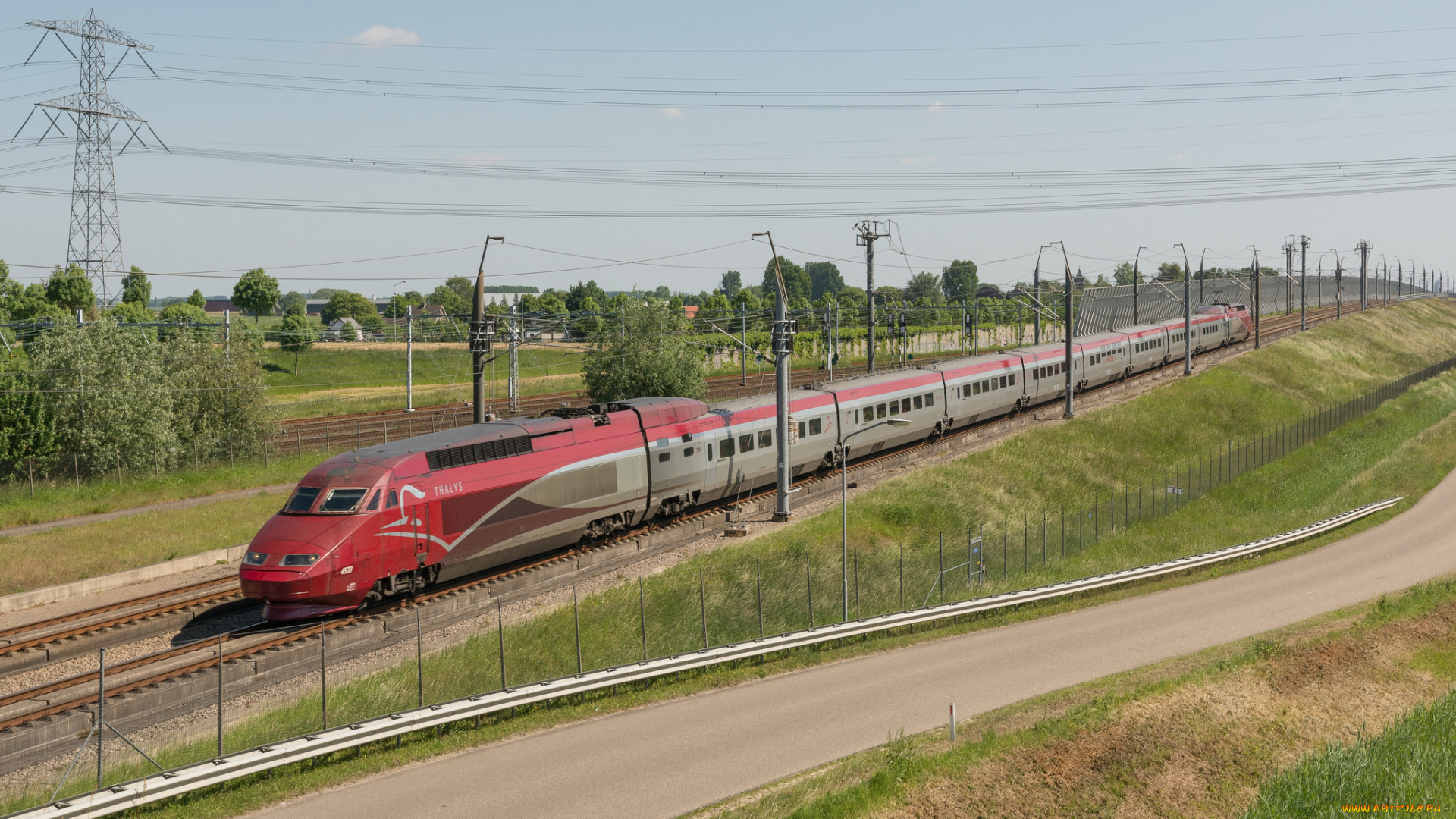 техника, поезда, состав, локомотив