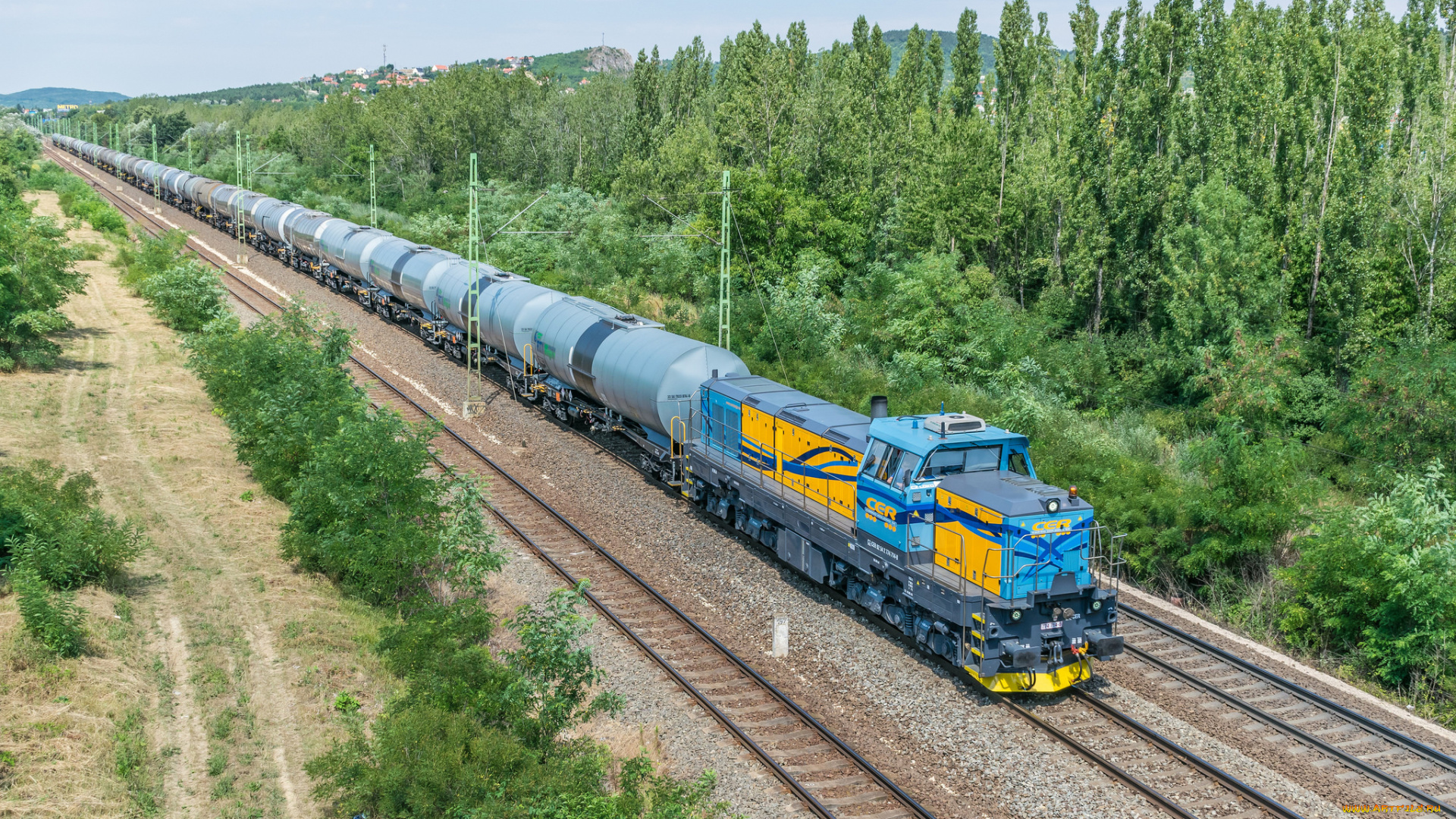 техника, поезда, состав, локомотив