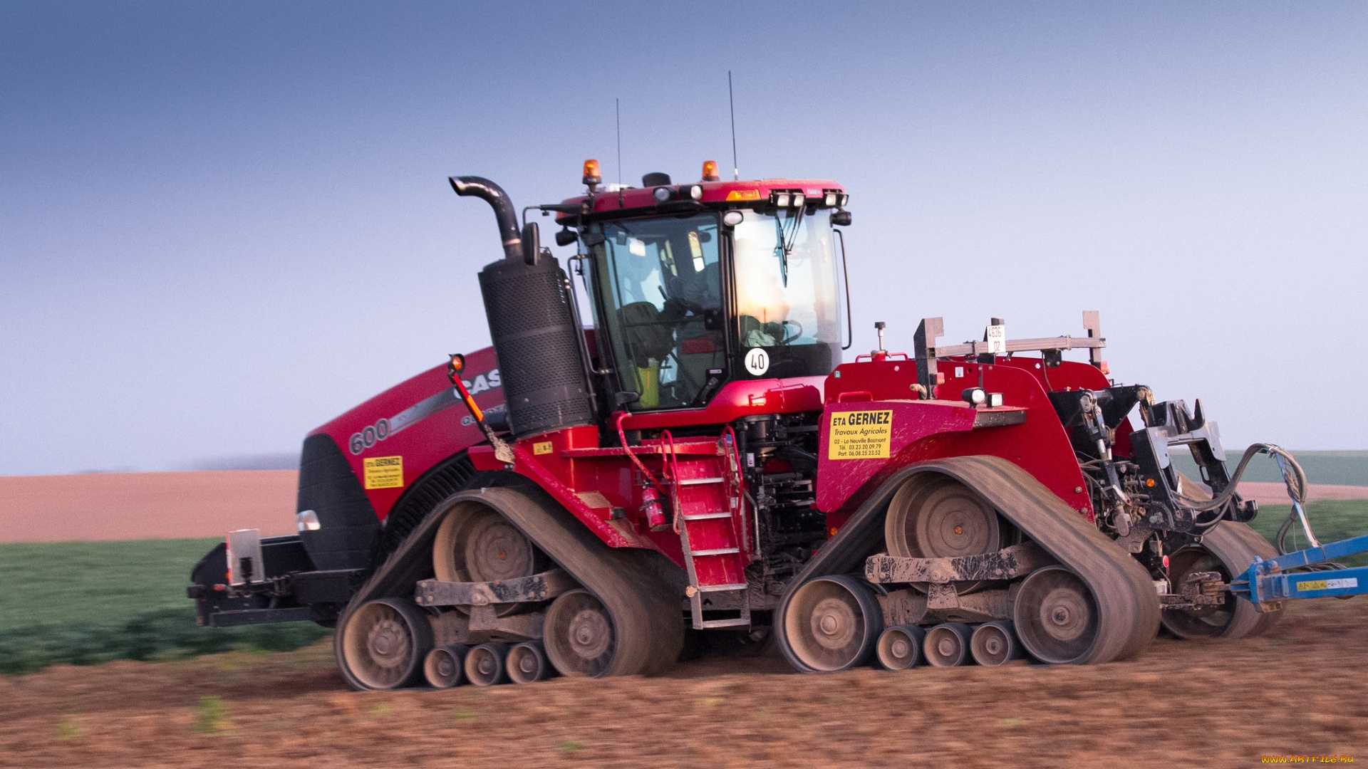 техника, тракторы, на, гусенецах, работы, сельхоз