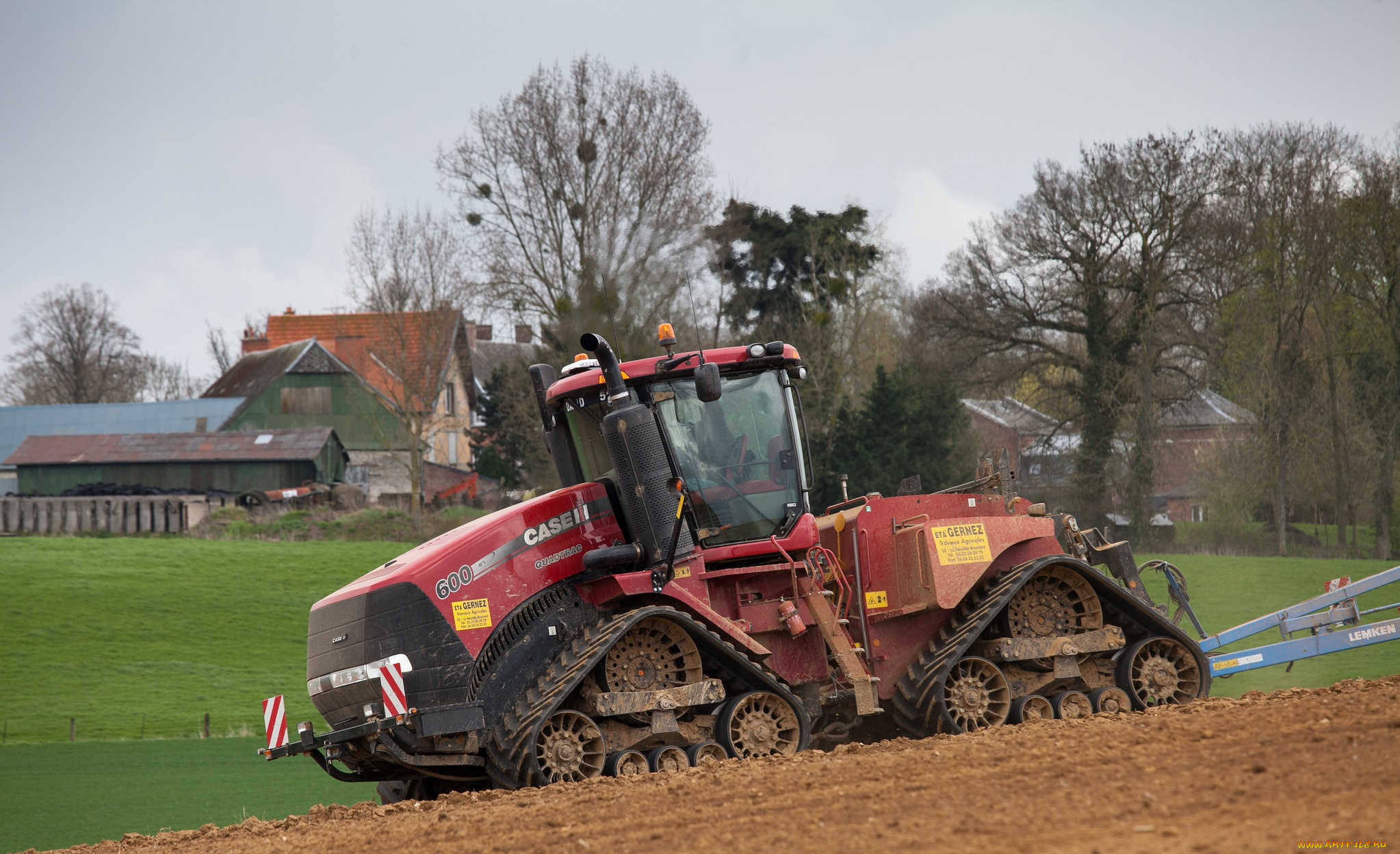 техника, тракторы, на, гусенецах, сельхоз, работы
