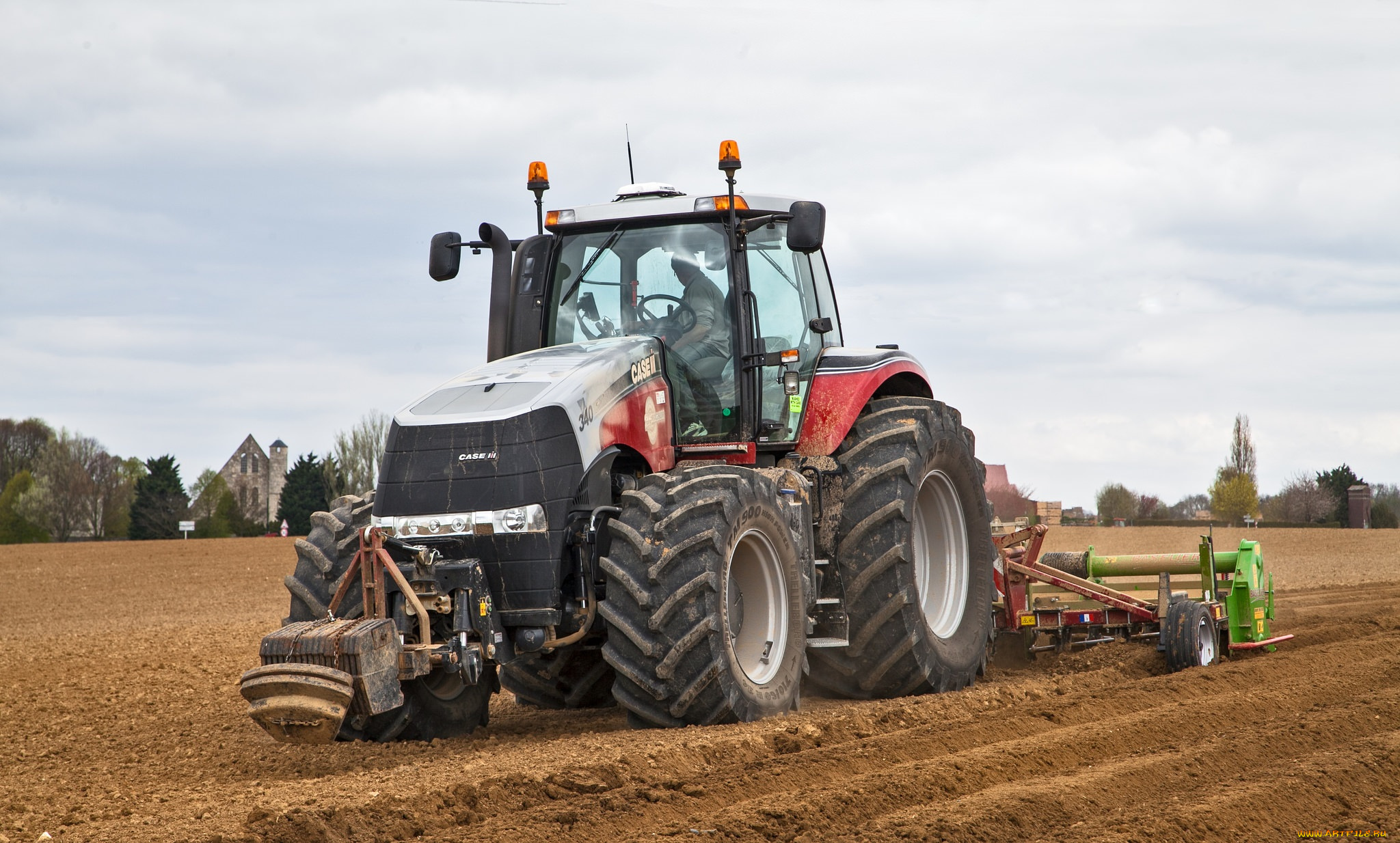 техника, тракторы, сельхоз, работы
