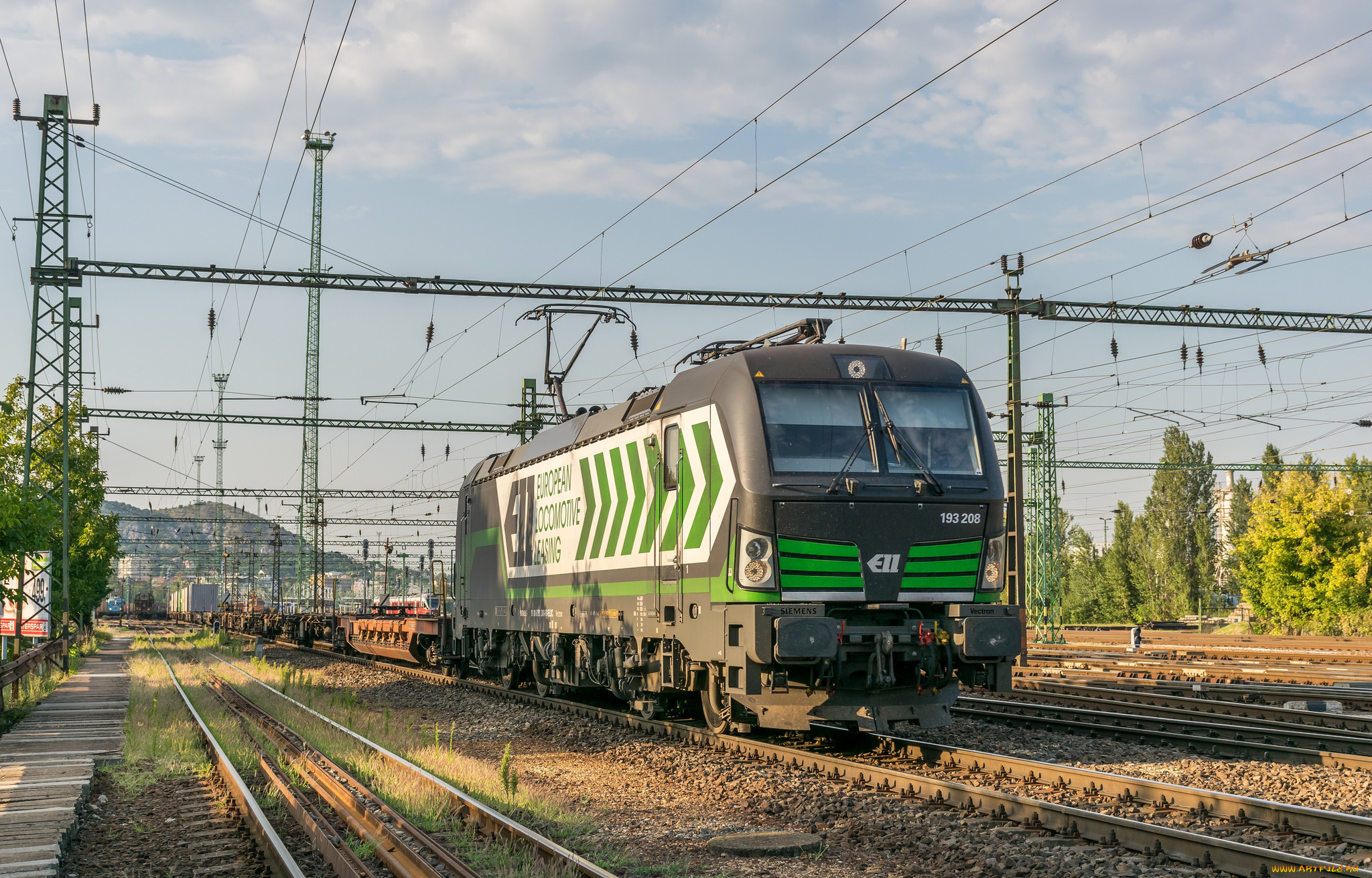 техника, электровозы, состав, локомотив