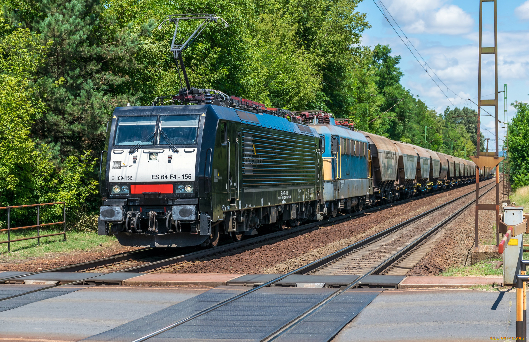 техника, электровозы, состав, локомотив