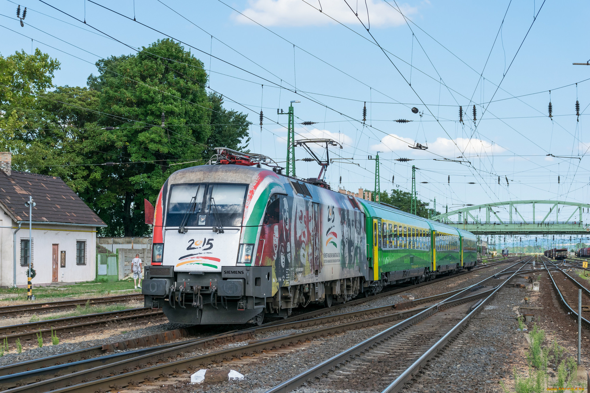 техника, электровозы, состав, локомотив