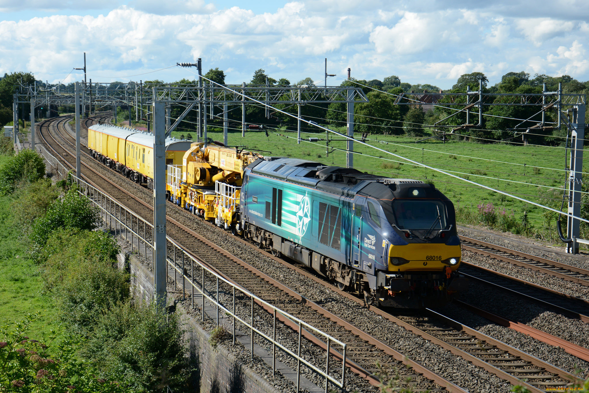 техника, электровозы, состав, локомотив