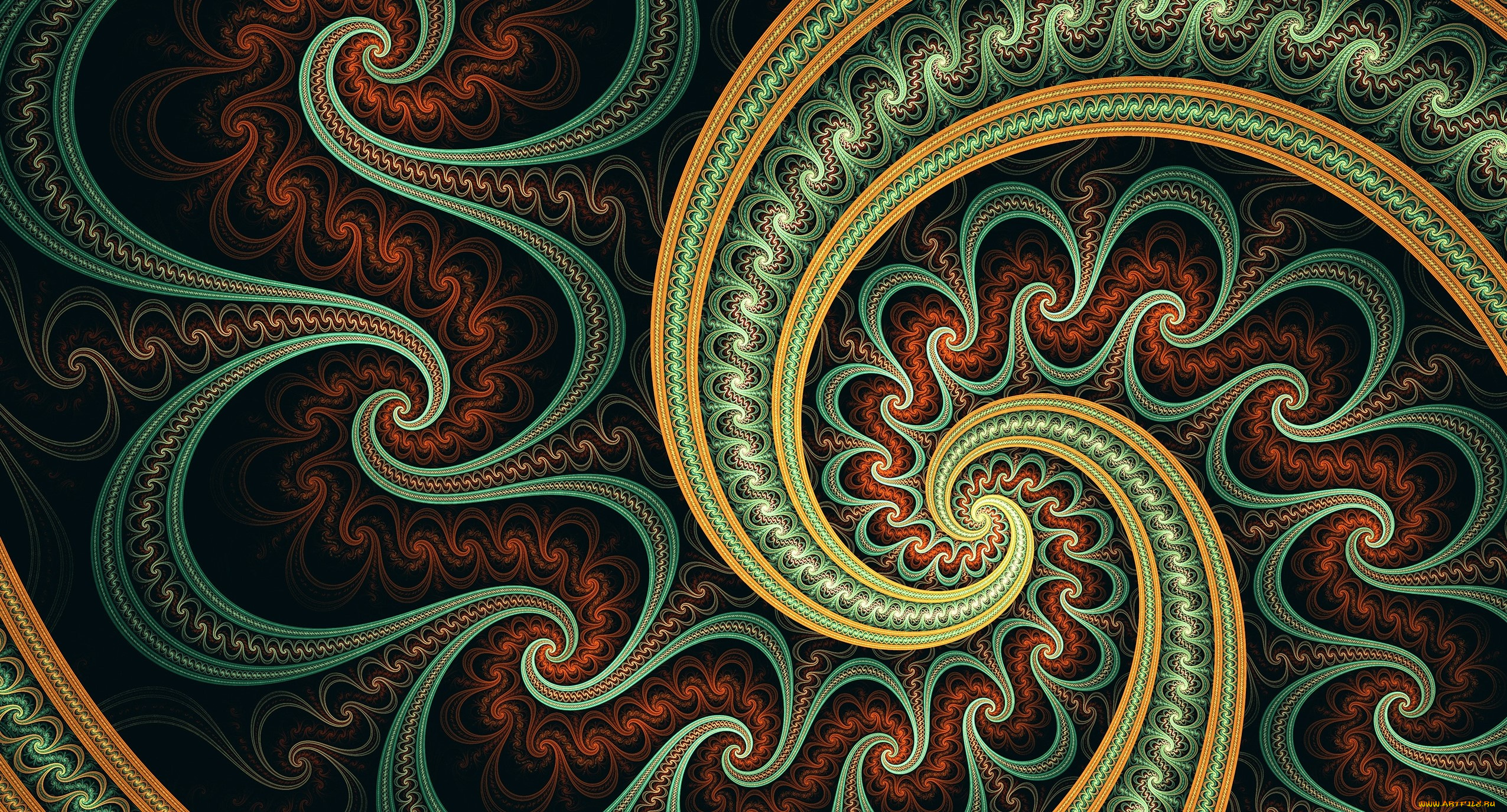 3д, графика, фракталы, , fractal, цвета, фон, узор