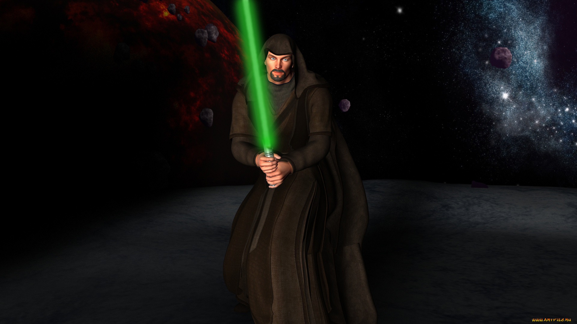 3д, графика, фантазия, , fantasy, оружие, взгляд, фон, мужчина