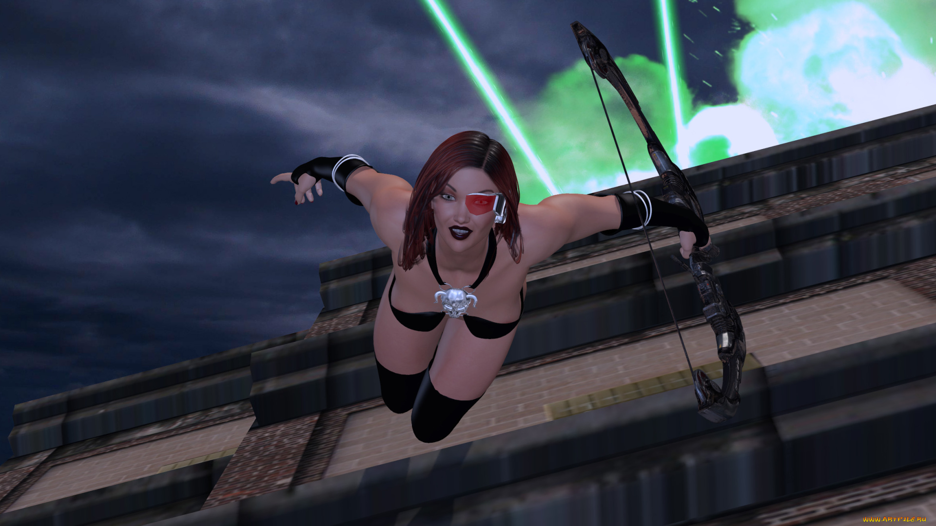 3д, графика, фантазия, , fantasy, взгляд, фон, девушка