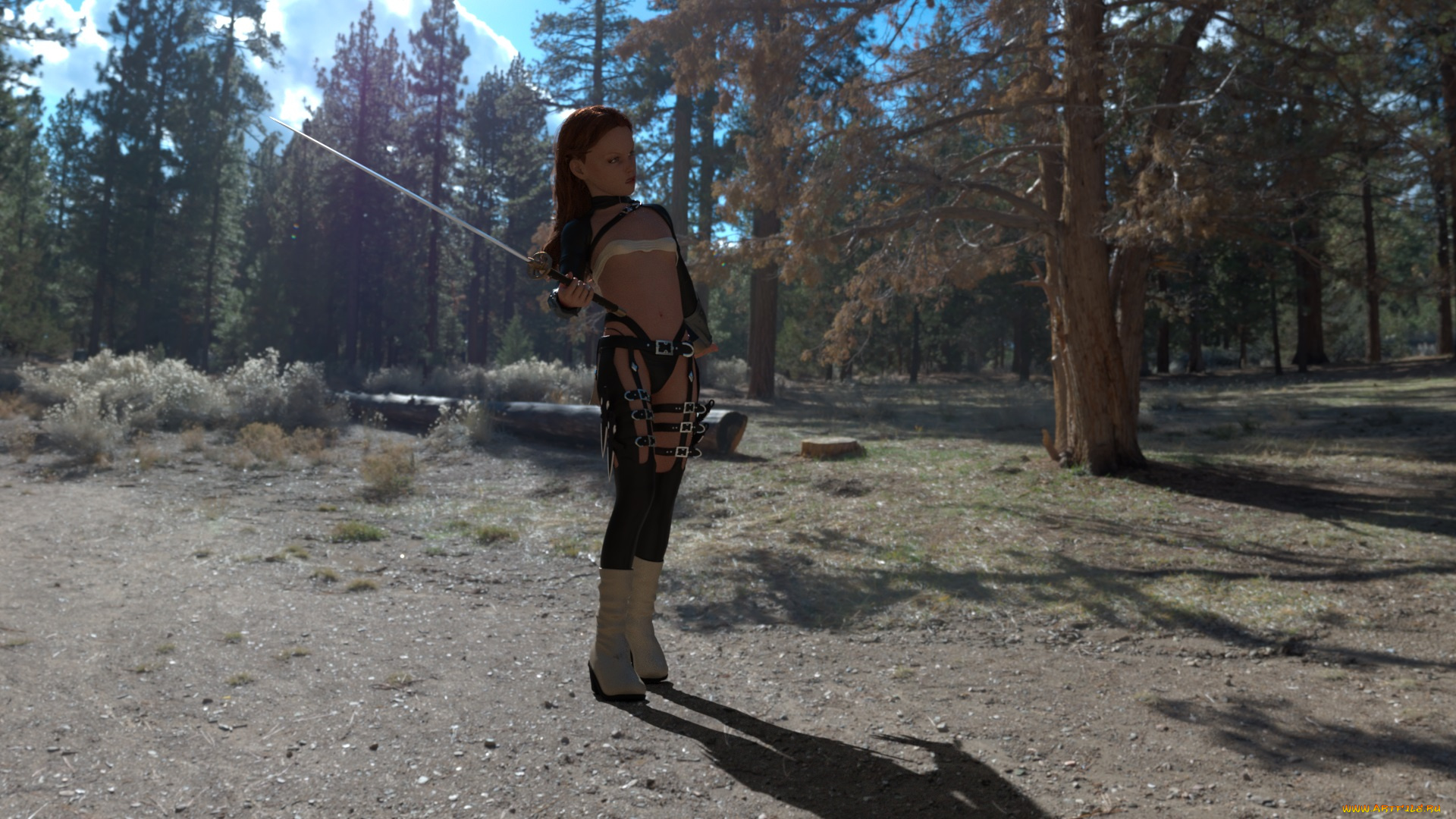 3д, графика, люди, , people, девушка, взгляд, фон