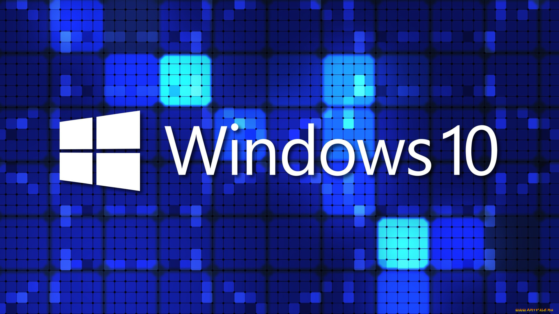 компьютеры, windows, , 10, фон, логотип