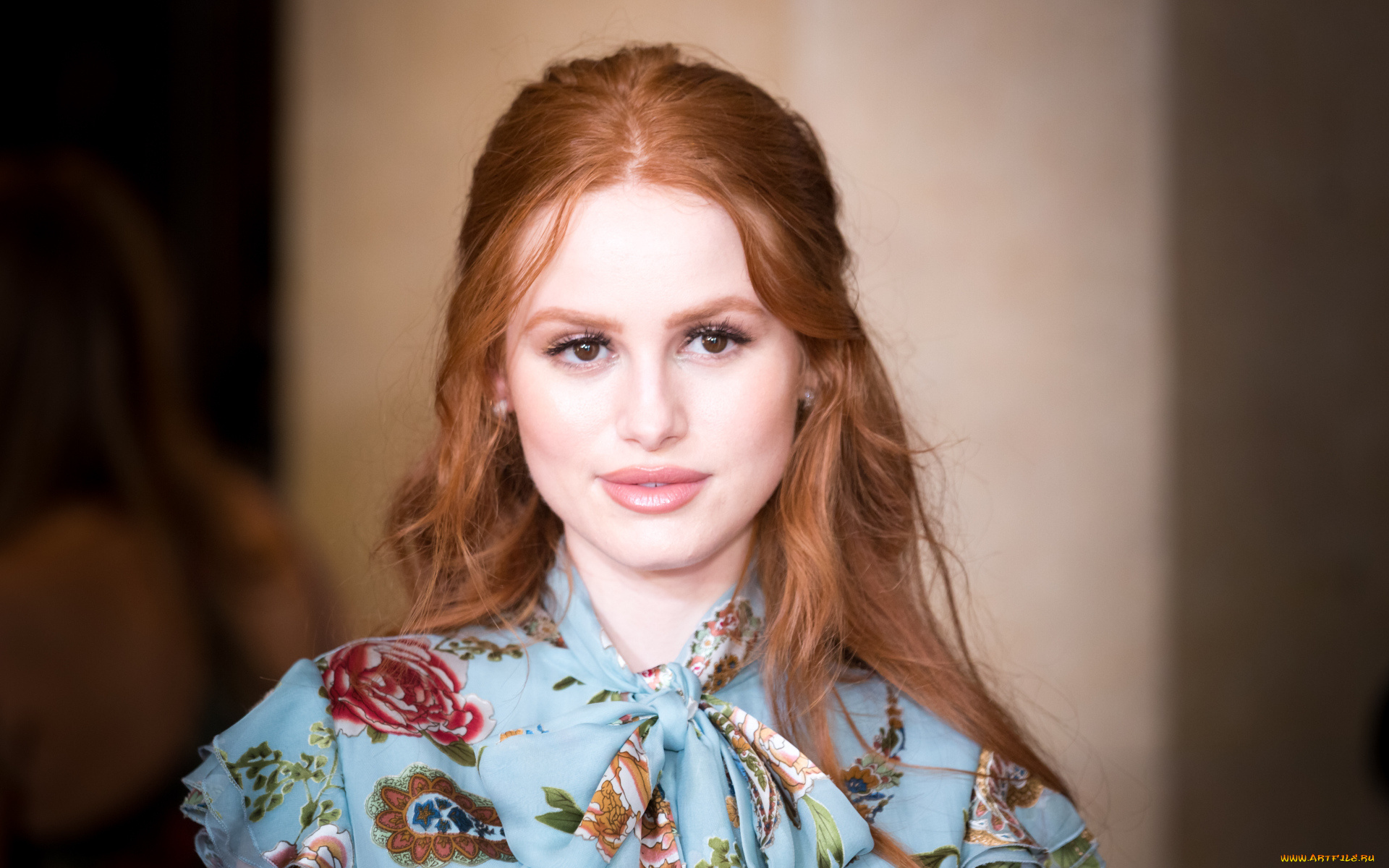 девушки, madelaine, petsch, madeleine, , , блузка, лицо, рыжая