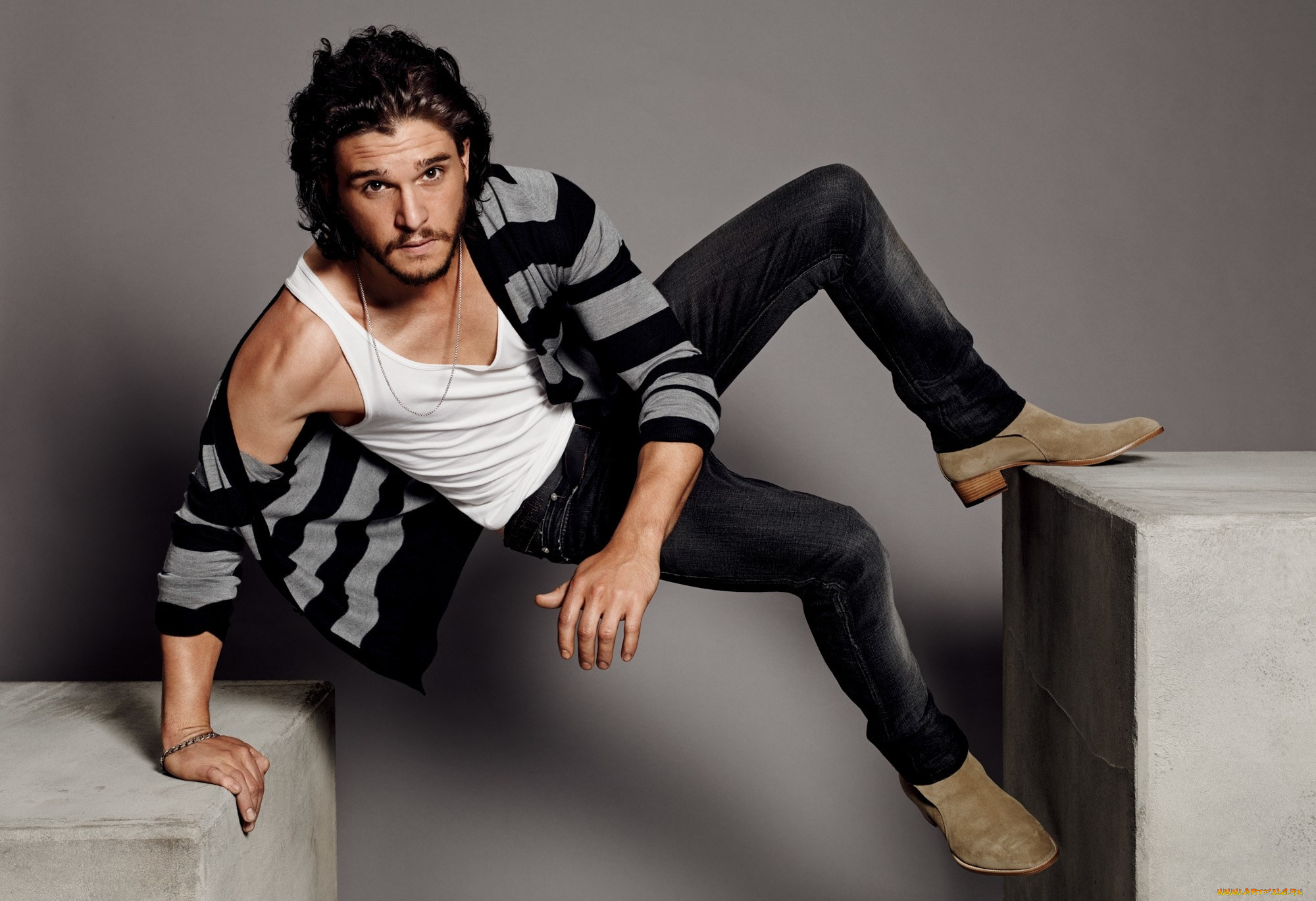 мужчины, kit, harington, актер