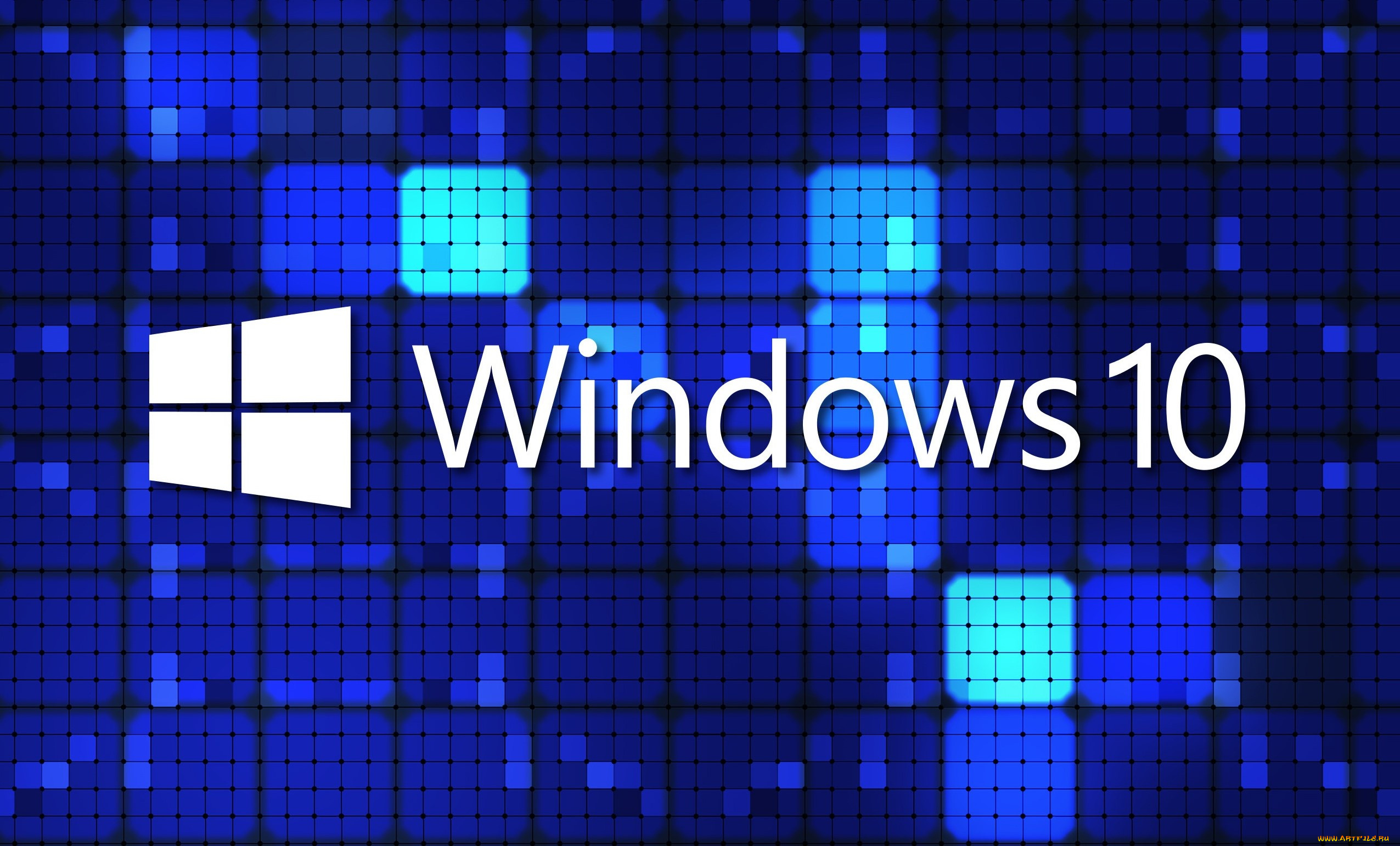 компьютеры, windows, , 10, фон, логотип