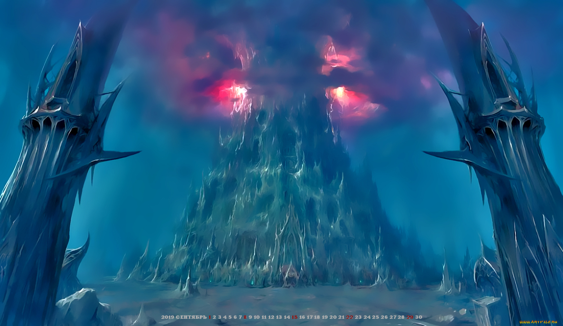 календари, фэнтези, 2019, calendar, строение, сооружение