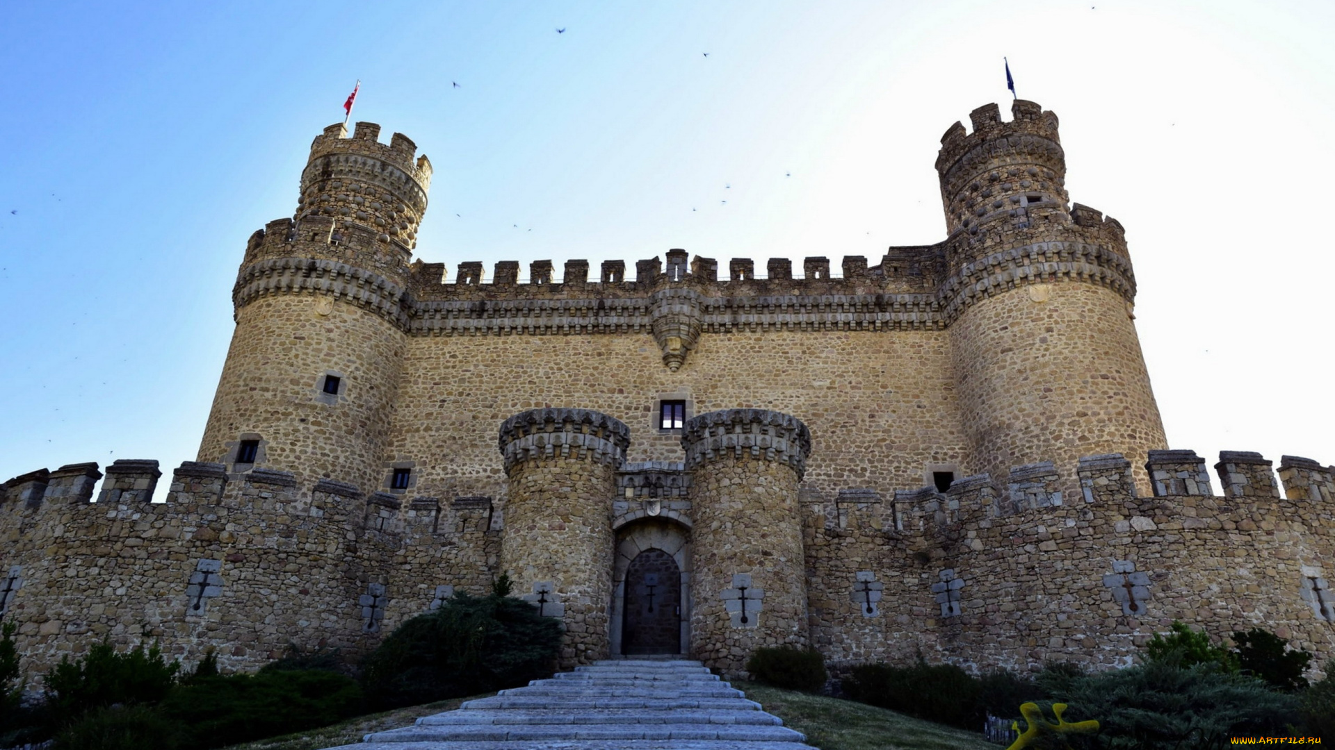 castillo, de, manzanares, el, real, spain, города, замки, испании, castillo, de, manzanares, el, real