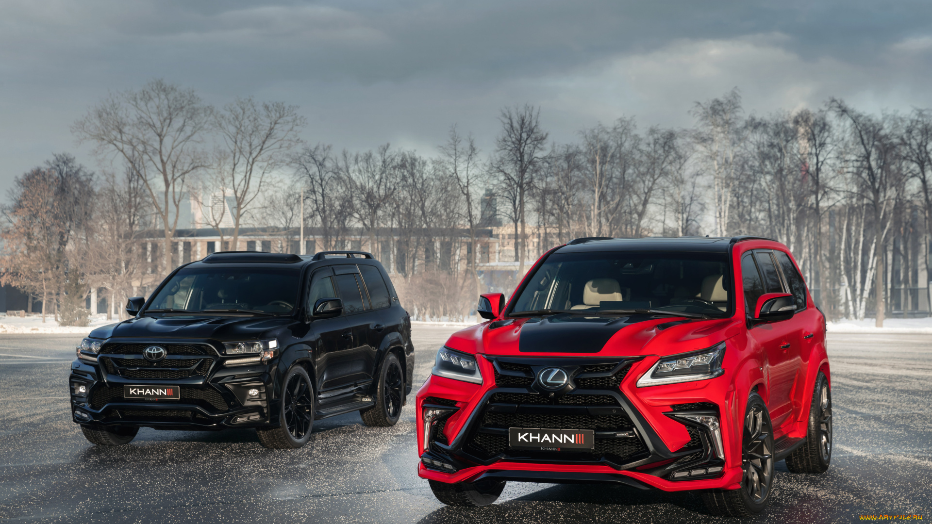 автомобили, разные, вместе, khann, lexus, toyota