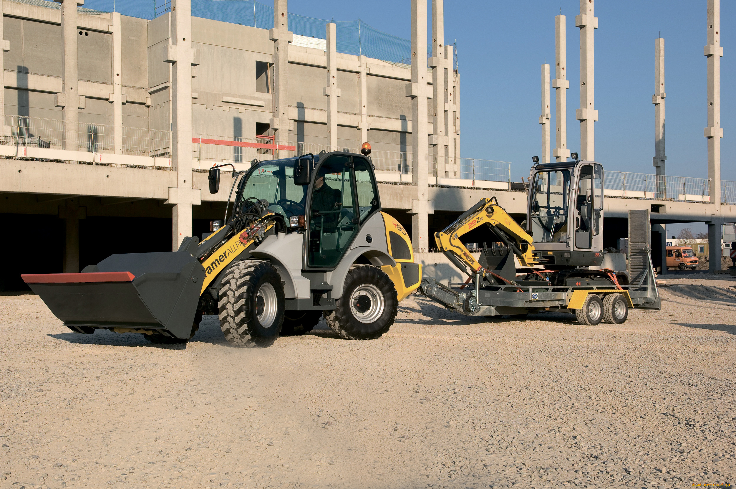 техника, тракторы, kramer