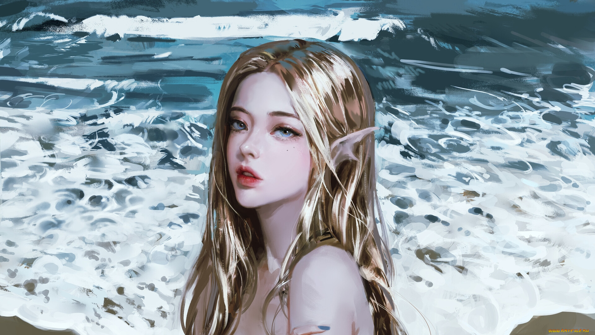 фэнтези, русалки, девушка
