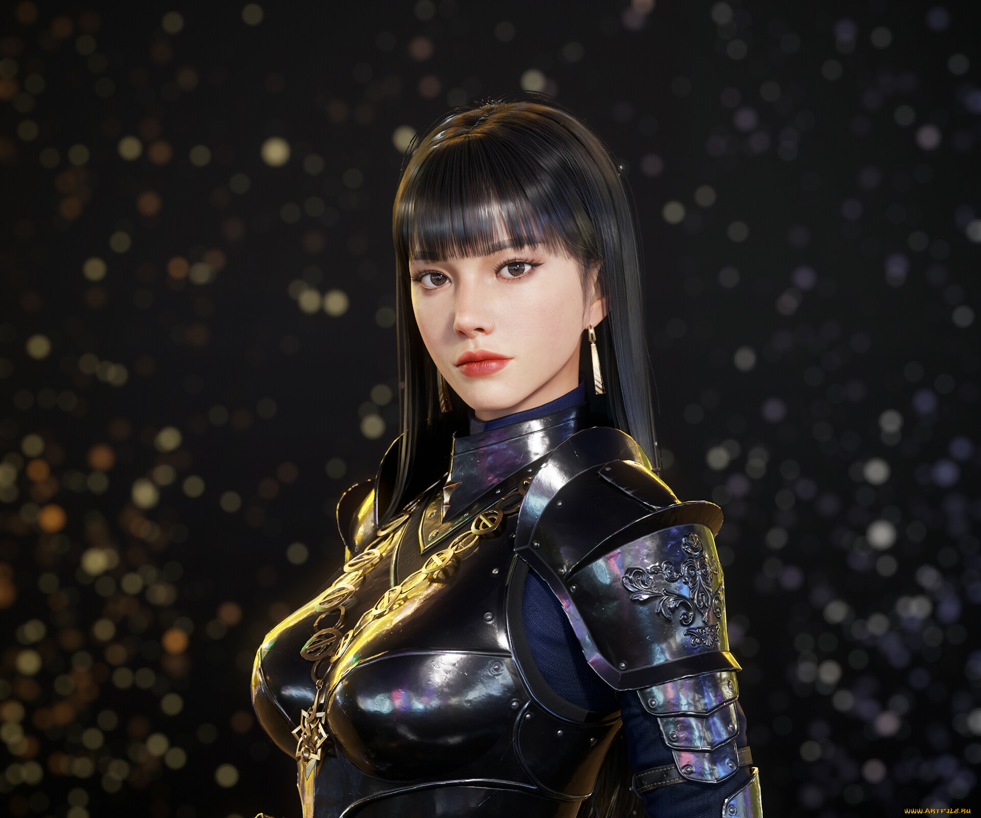 девушки, -, креатив, , косплей, азиатка, косплей