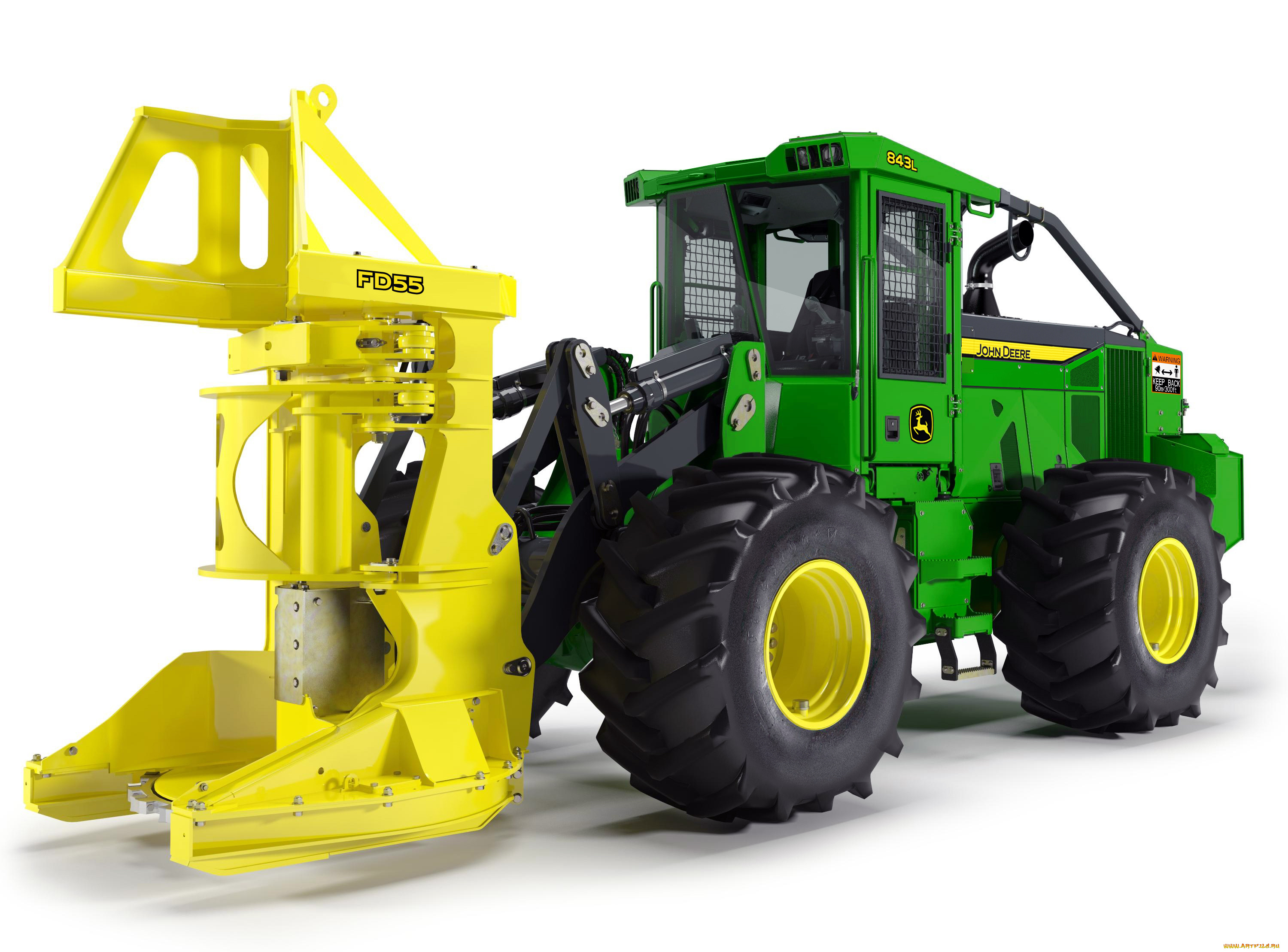 техника, фронтальные, погрузчики, john, deere