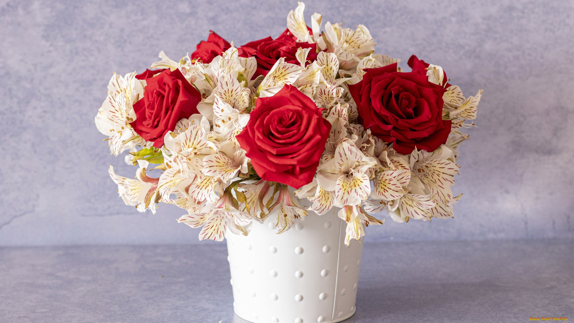 цветы, букеты, , композиции, альстромерия, розы