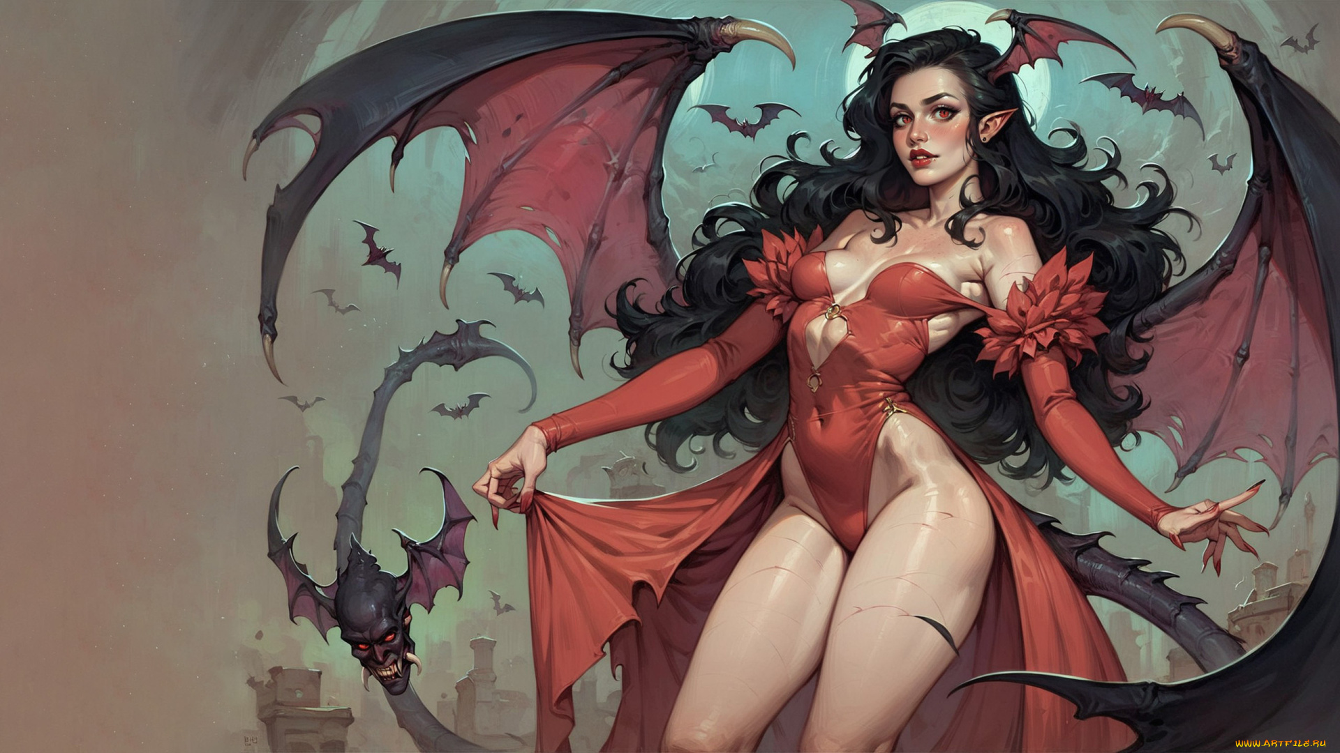 фэнтези, демоны, нейросети, графика, нейроарт, ai, art, нейронные, сети, рисунки, нейро, искусство, нейрографика, graphics, neuroart, neural, networks, drawings, neuro, neurography